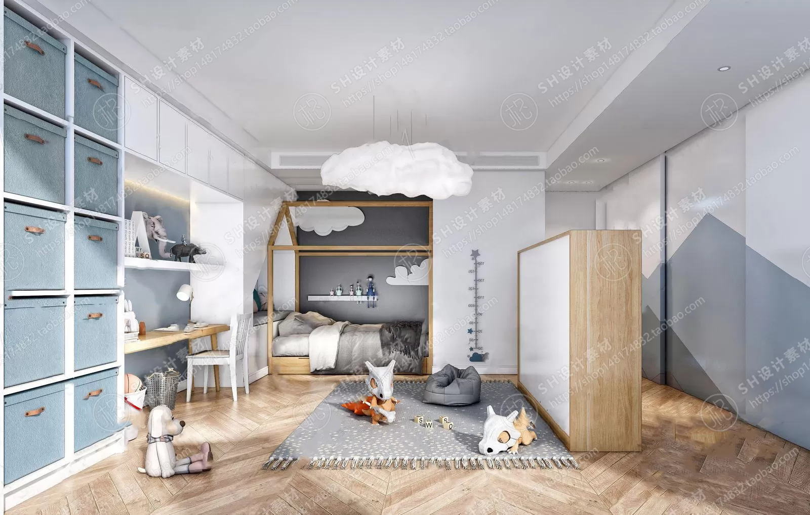 CHILDREN ROOM 3D SCENES – VRAY RENDER – 102 CHILDREN ROOM 3D SCENES – VRAY RENDER – 102