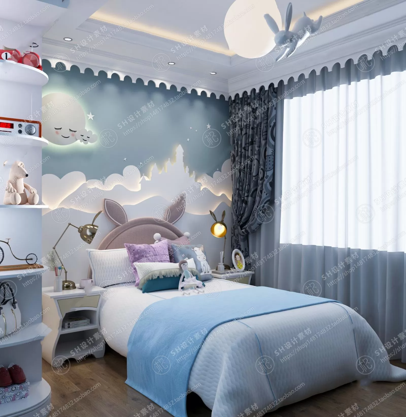 CHILDREN ROOM 3D SCENES – VRAY RENDER – 104 CHILDREN ROOM 3D SCENES – VRAY RENDER – 104