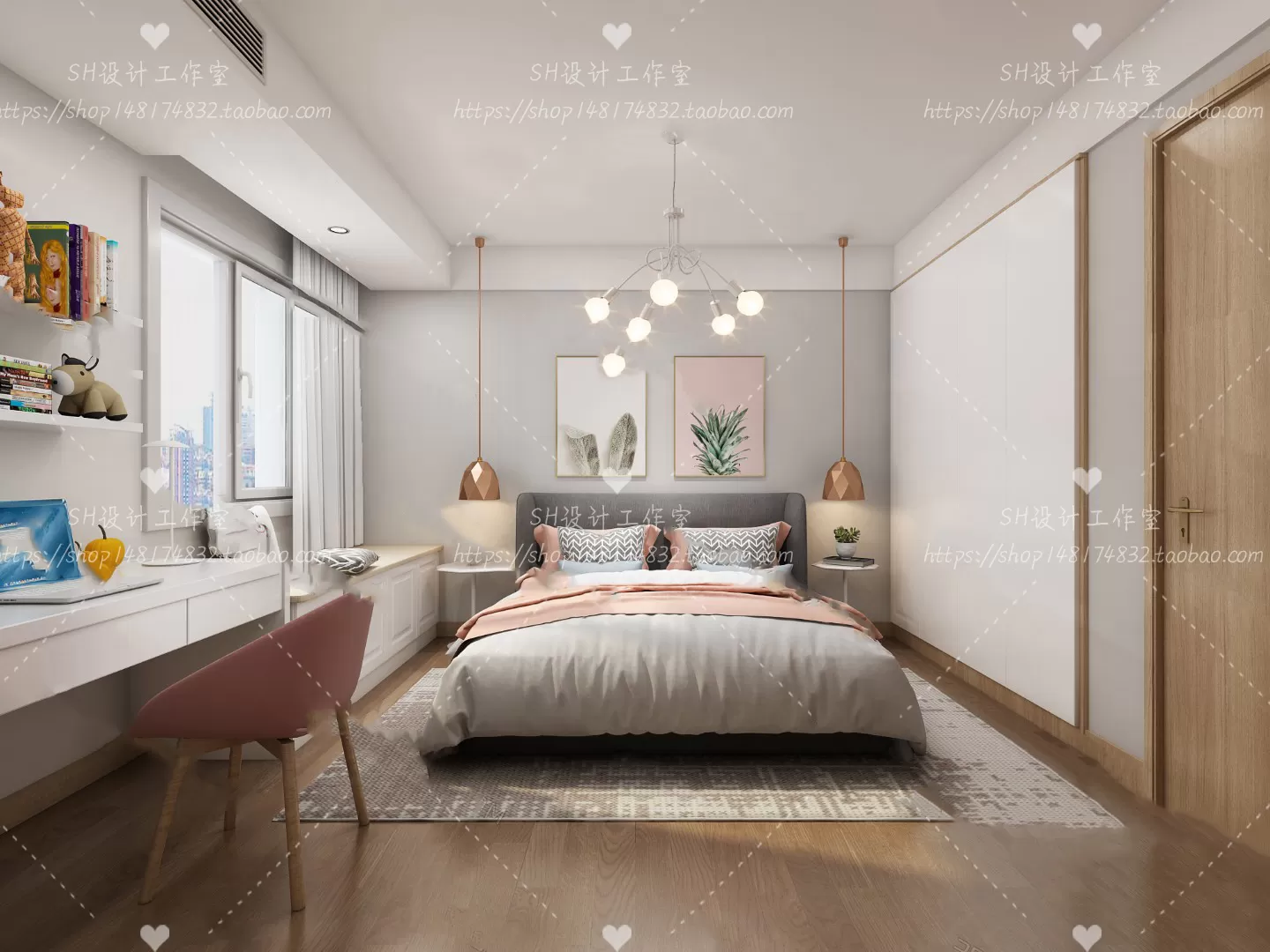 CHILDREN ROOM 3D SCENES – VRAY RENDER – 128 CHILDREN ROOM 3D SCENES – VRAY RENDER – 128