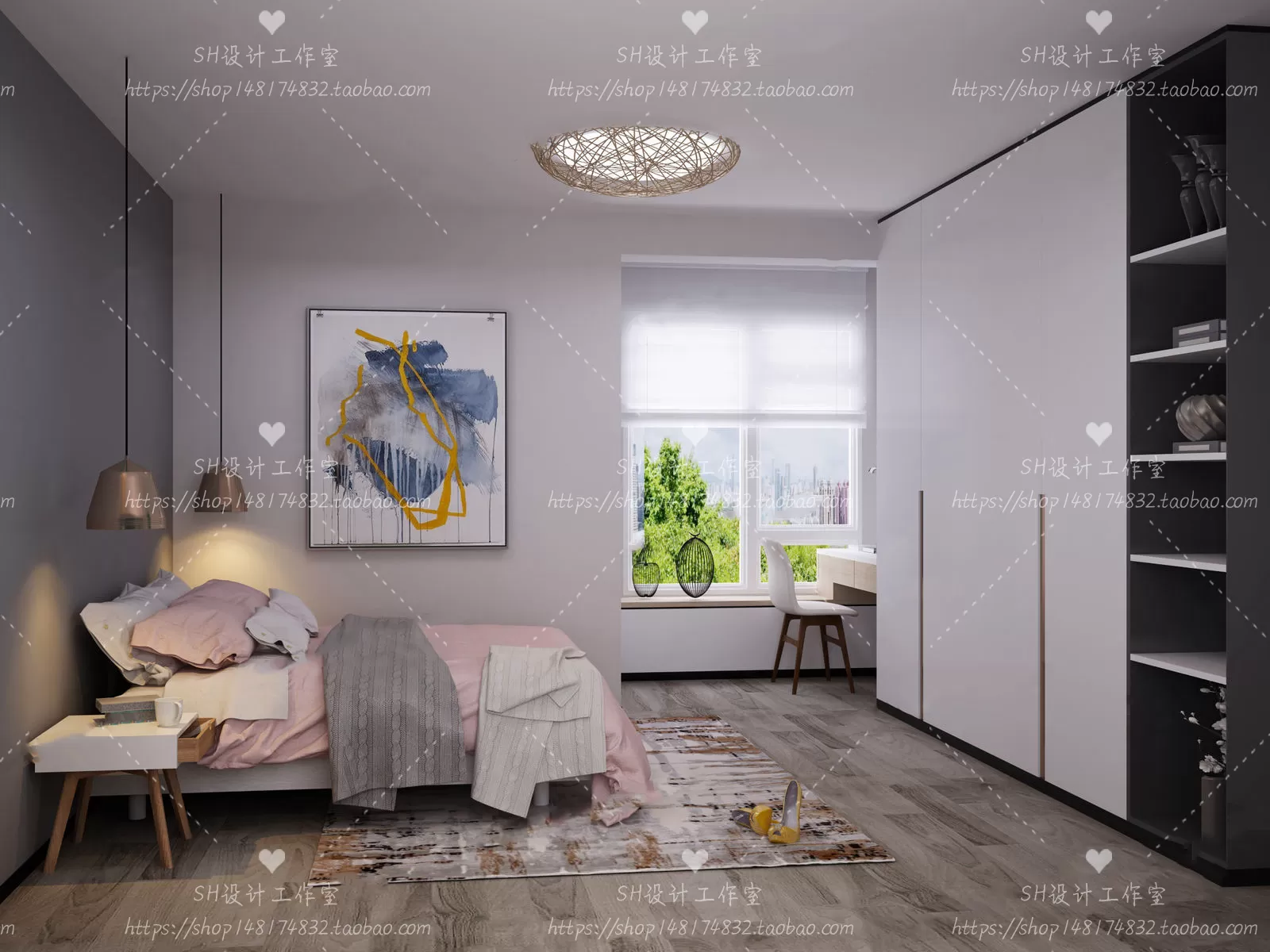 CHILDREN ROOM 3D SCENES – VRAY RENDER – 158 CHILDREN ROOM 3D SCENES – VRAY RENDER – 158