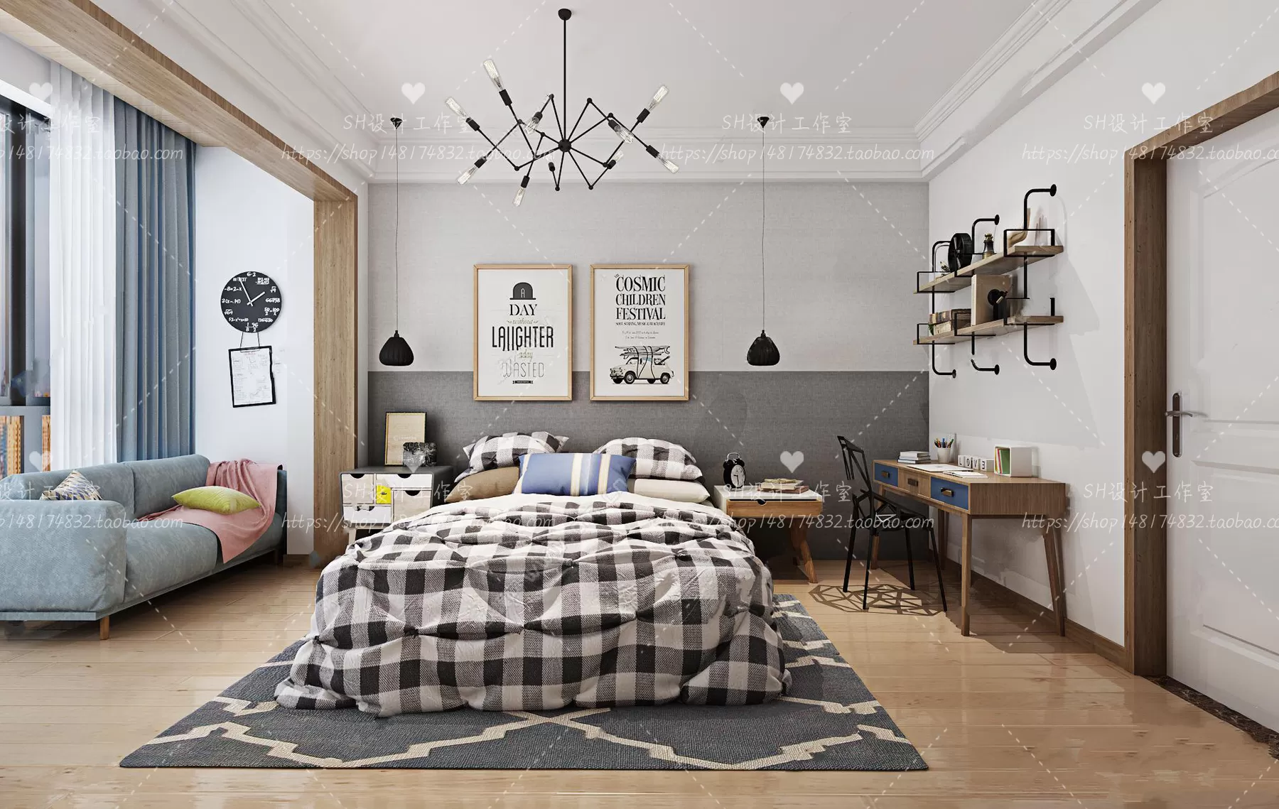 CHILDREN ROOM 3D SCENES – VRAY RENDER – 173 CHILDREN ROOM 3D SCENES – VRAY RENDER – 173