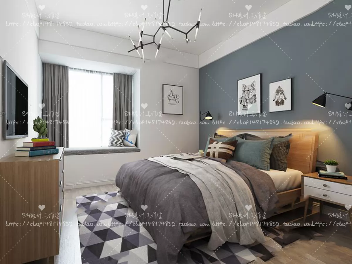CHILDREN ROOM 3D SCENES – VRAY RENDER – 190 CHILDREN ROOM 3D SCENES – VRAY RENDER – 190