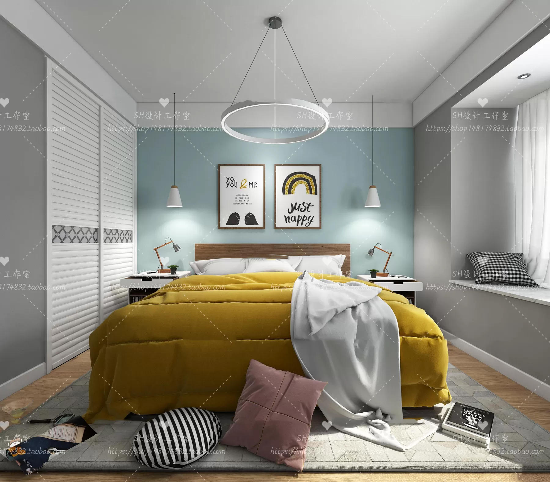 CHILDREN ROOM 3D SCENES – VRAY RENDER – 196 CHILDREN ROOM 3D SCENES – VRAY RENDER – 196