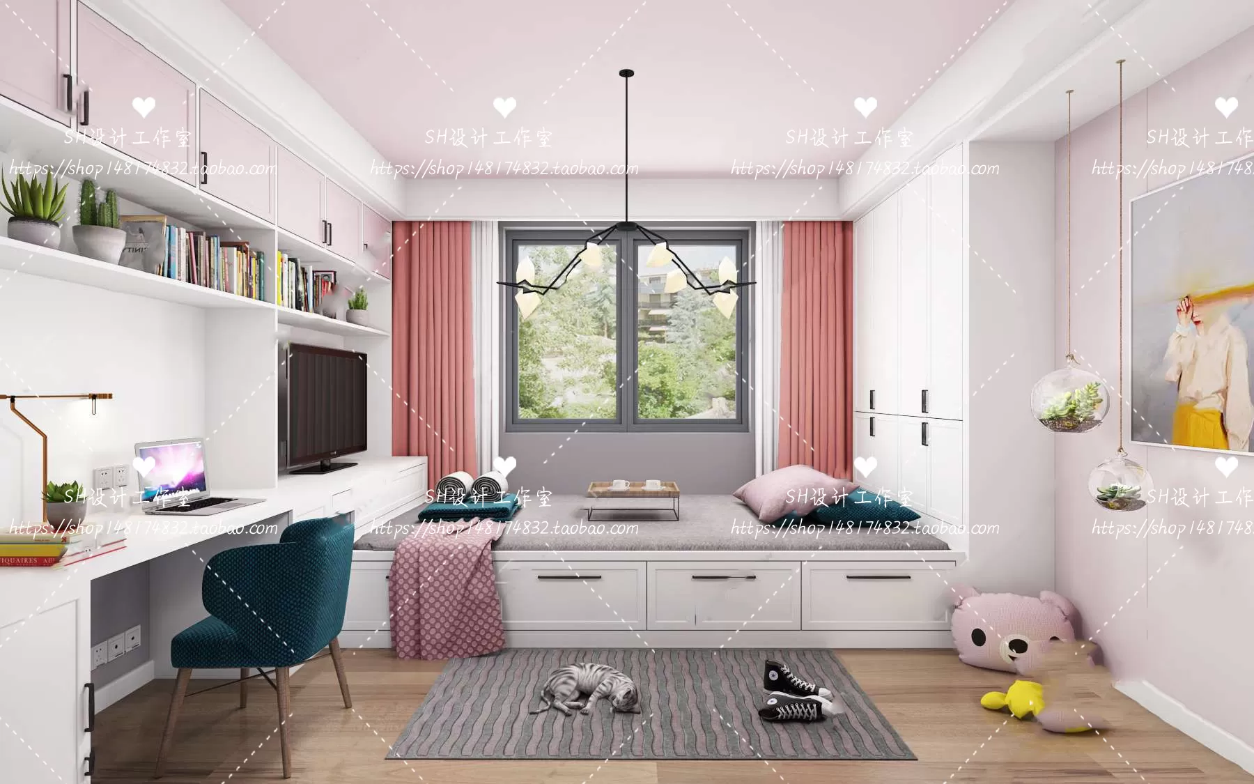 CHILDREN ROOM 3D SCENES – VRAY RENDER – 206 CHILDREN ROOM 3D SCENES – VRAY RENDER – 206