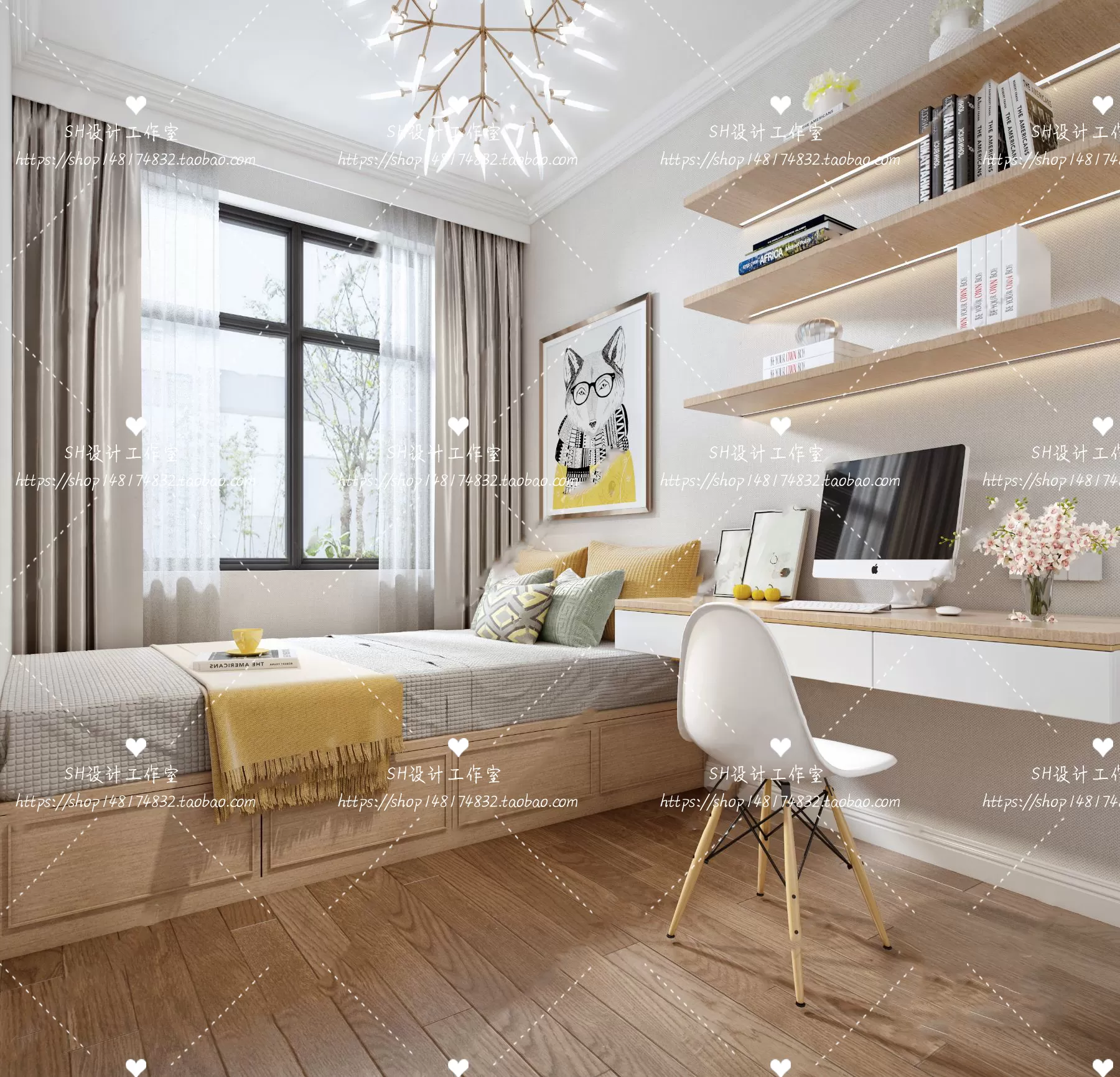 CHILDREN ROOM 3D SCENES – VRAY RENDER – 208 CHILDREN ROOM 3D SCENES – VRAY RENDER – 208
