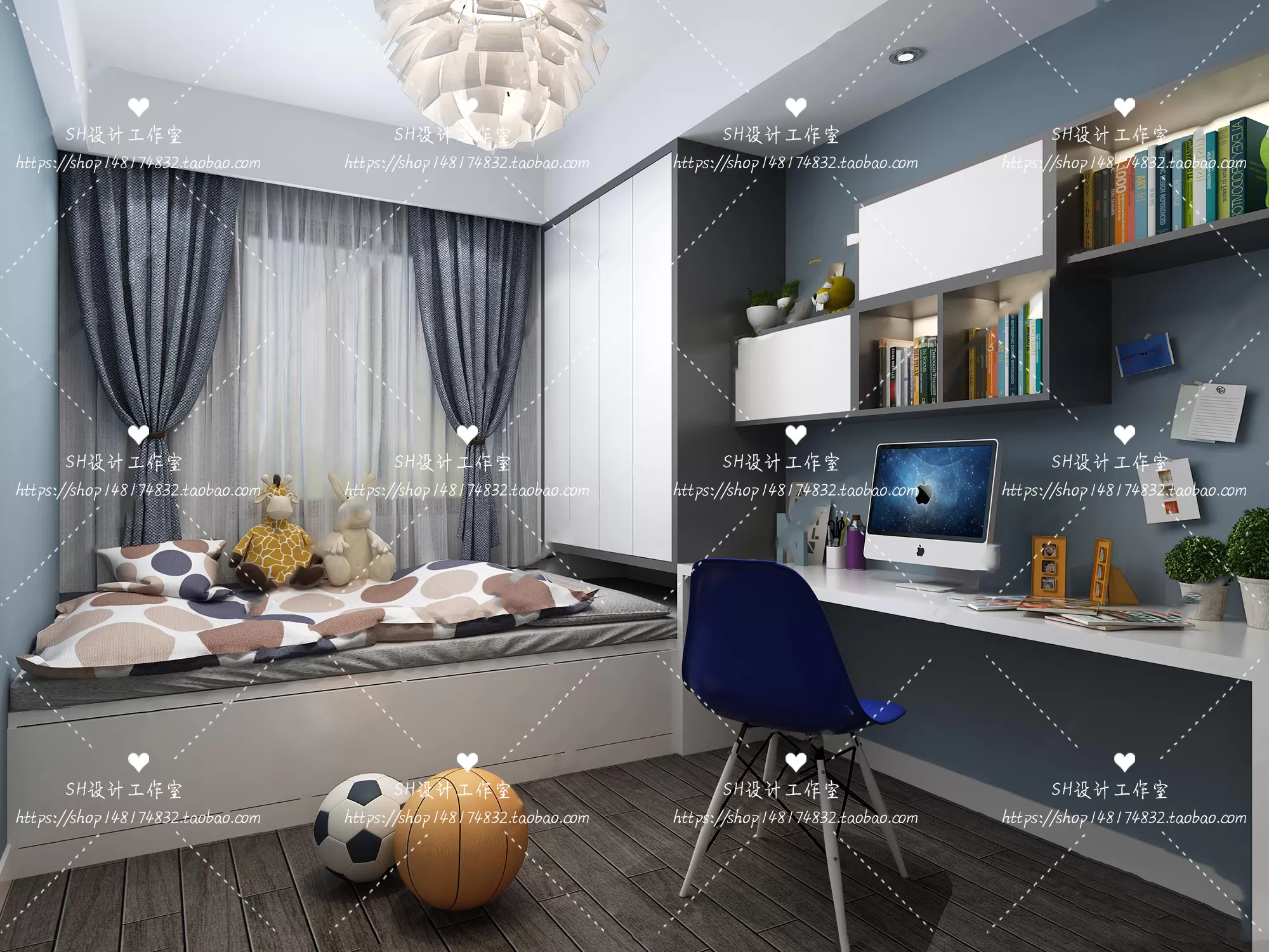 CHILDREN ROOM 3D SCENES – VRAY RENDER – 210 CHILDREN ROOM 3D SCENES – VRAY RENDER – 210