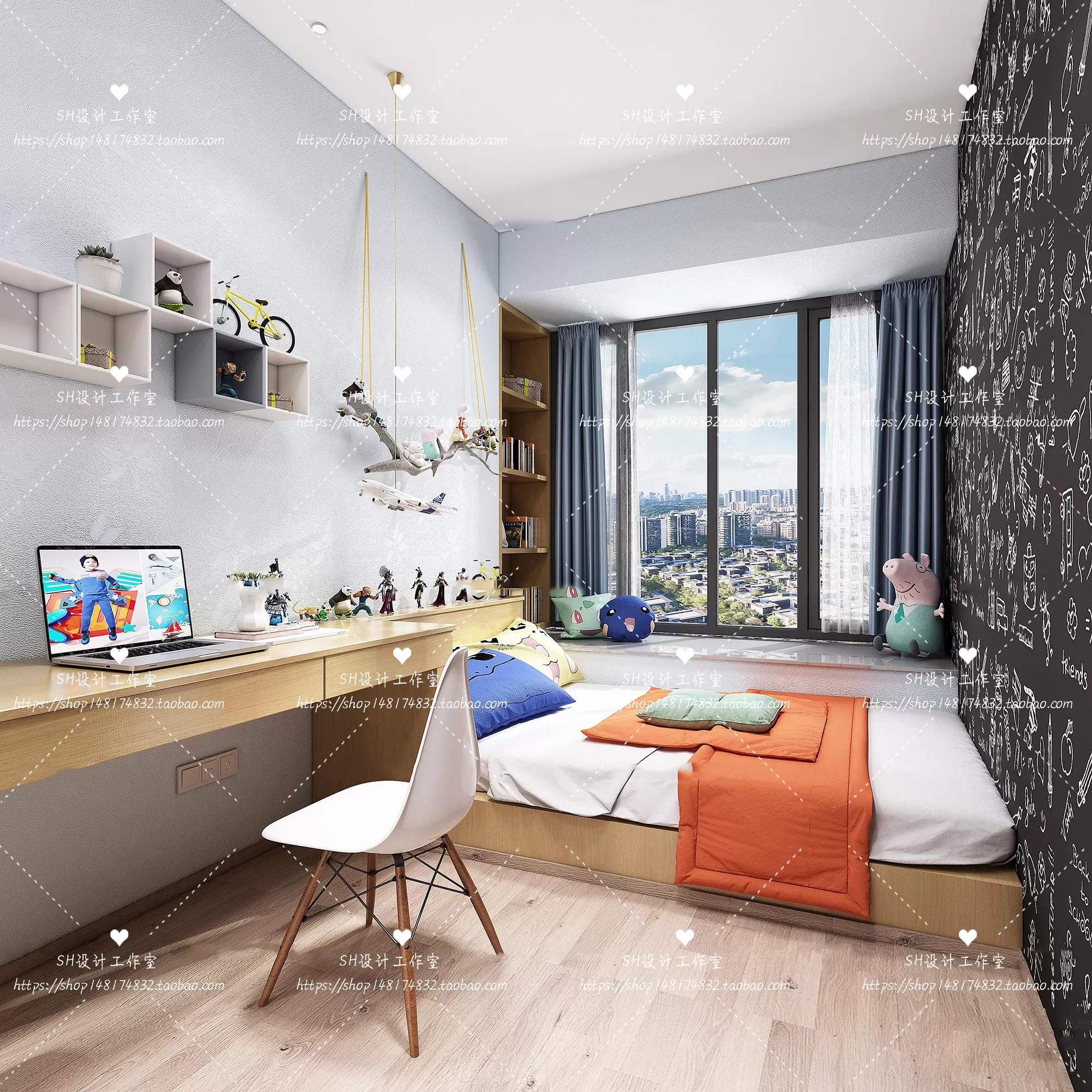 CHILDREN ROOM 3D SCENES – VRAY RENDER – 212 CHILDREN ROOM 3D SCENES – VRAY RENDER – 212