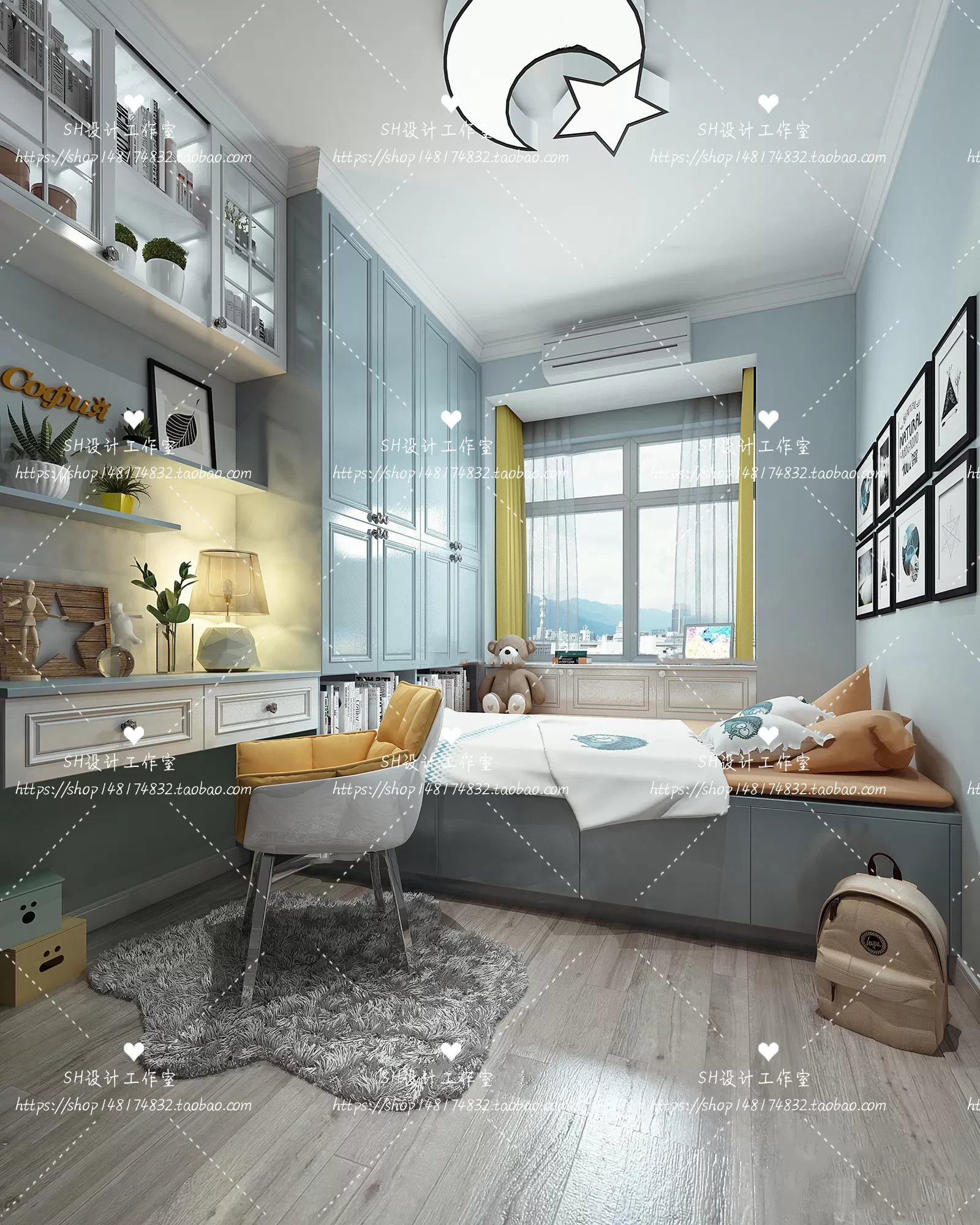 CHILDREN ROOM 3D SCENES – VRAY RENDER – 228 CHILDREN ROOM 3D SCENES – VRAY RENDER – 228