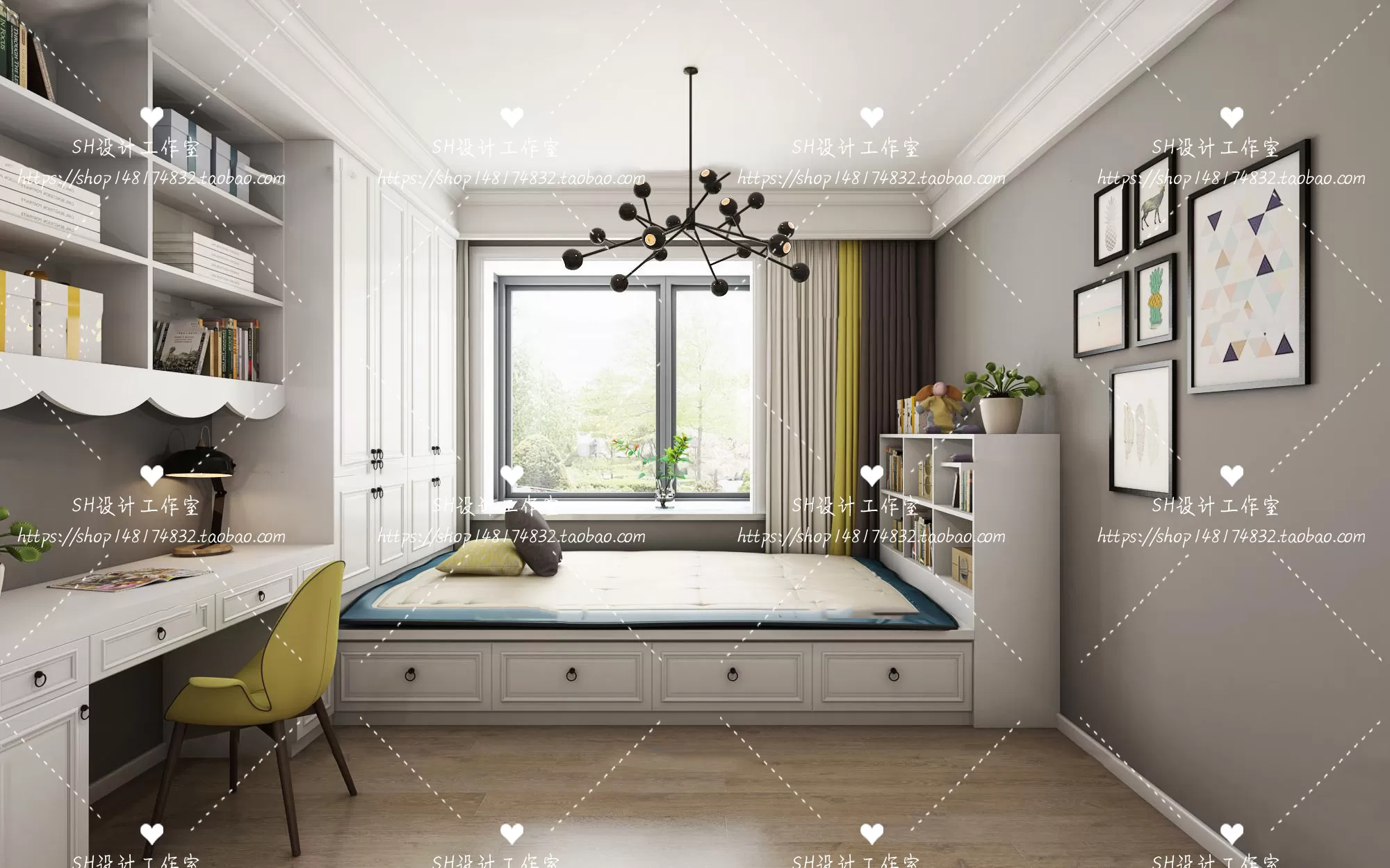 CHILDREN ROOM 3D SCENES – VRAY RENDER – 231 CHILDREN ROOM 3D SCENES – VRAY RENDER – 231