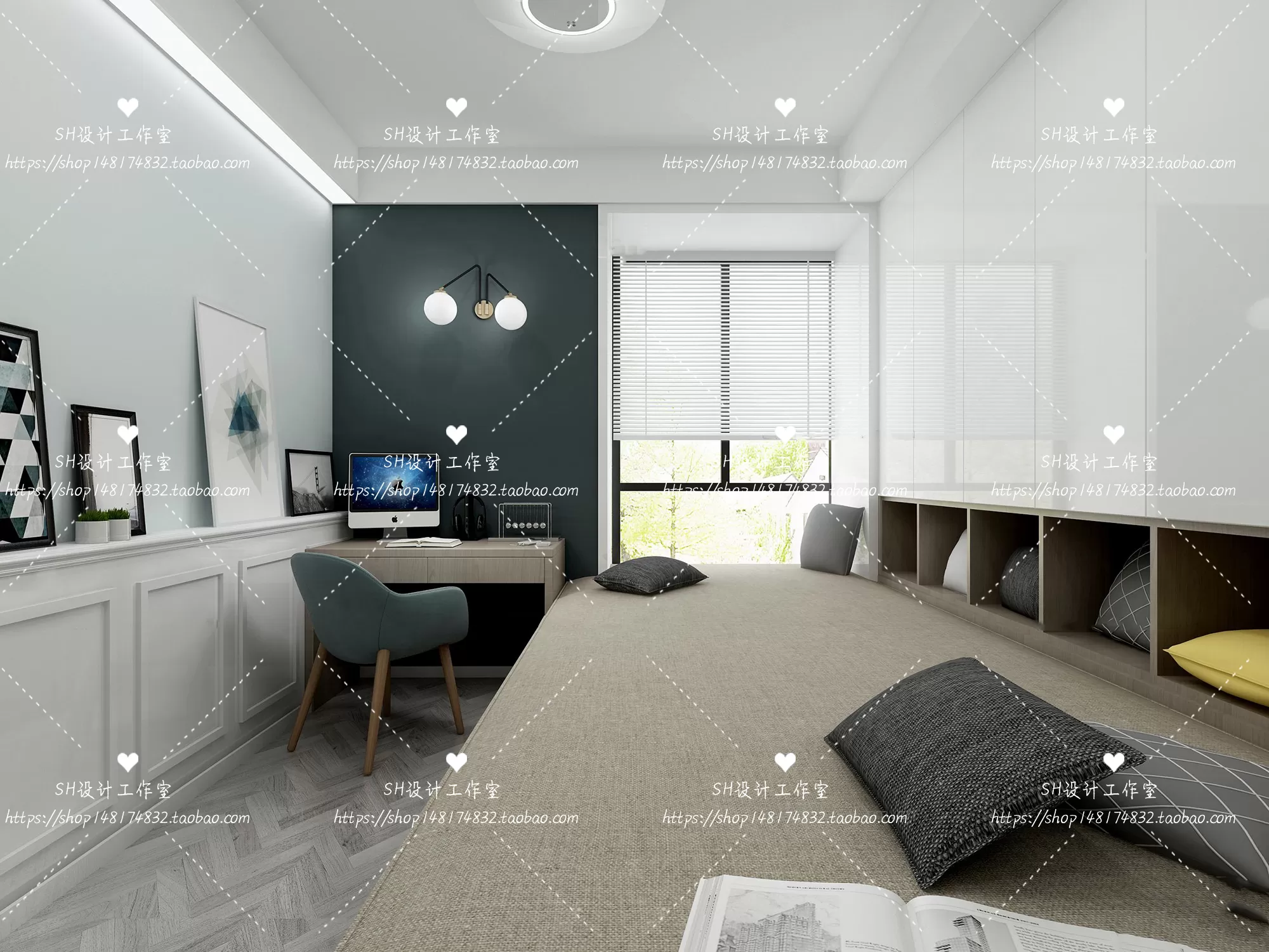 CHILDREN ROOM 3D SCENES – VRAY RENDER – 242 CHILDREN ROOM 3D SCENES – VRAY RENDER – 242