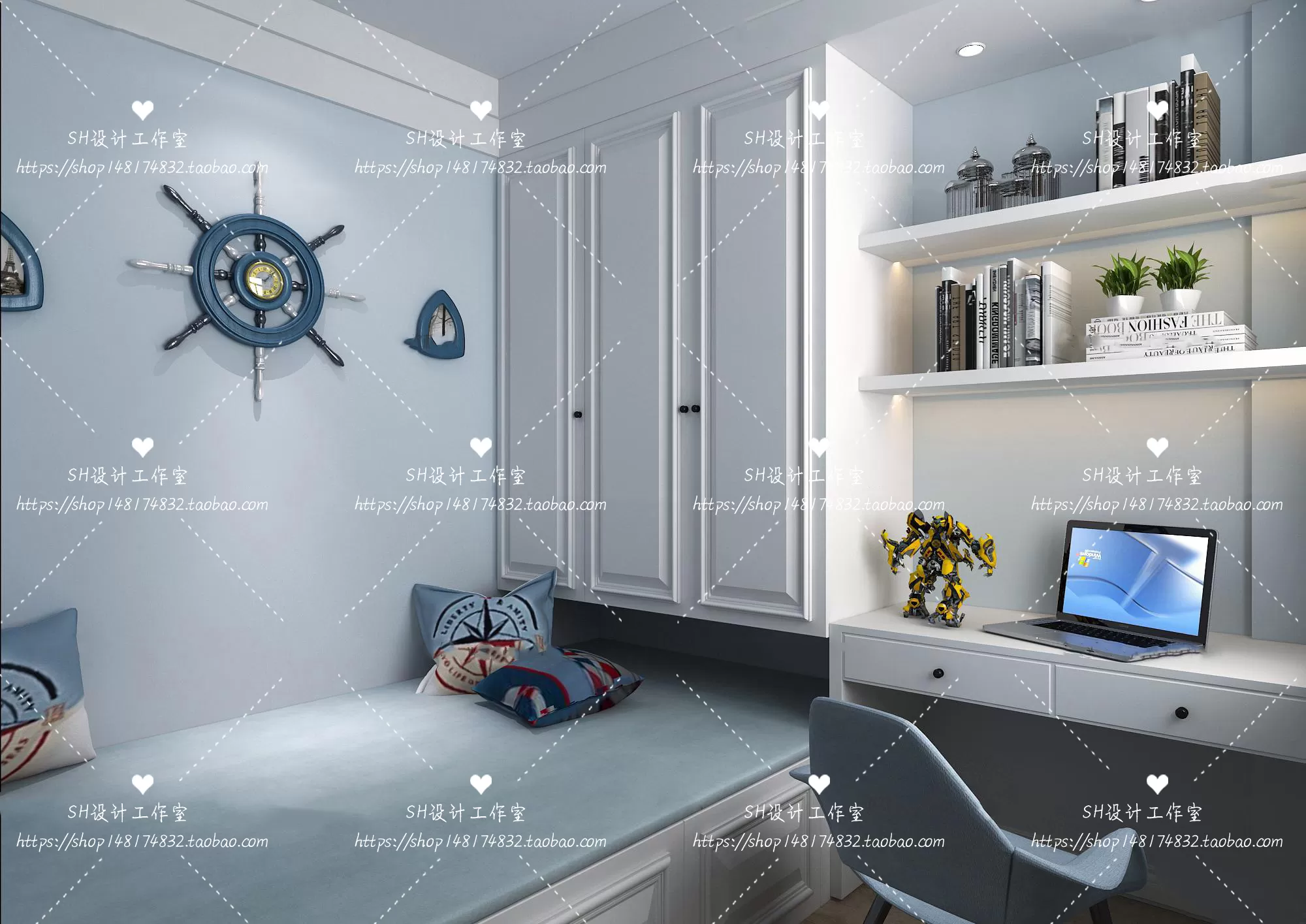 CHILDREN ROOM 3D SCENES – VRAY RENDER – 246 CHILDREN ROOM 3D SCENES – VRAY RENDER – 246