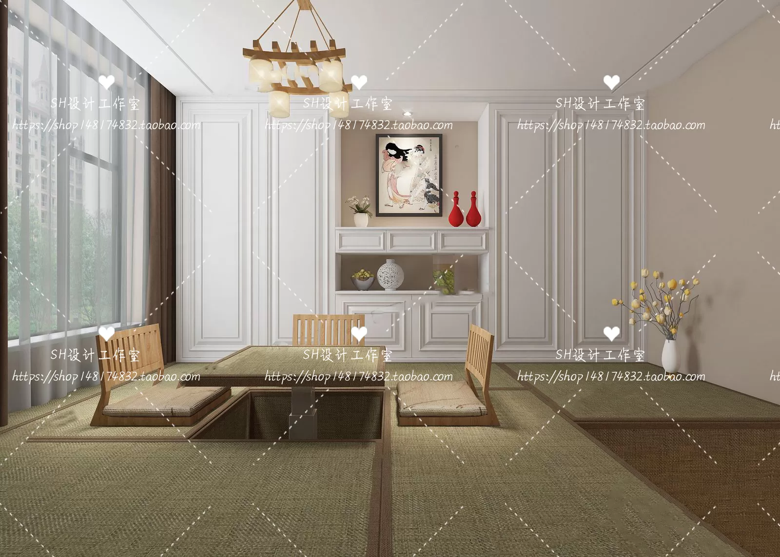 CHILDREN ROOM 3D SCENES – VRAY RENDER – 255