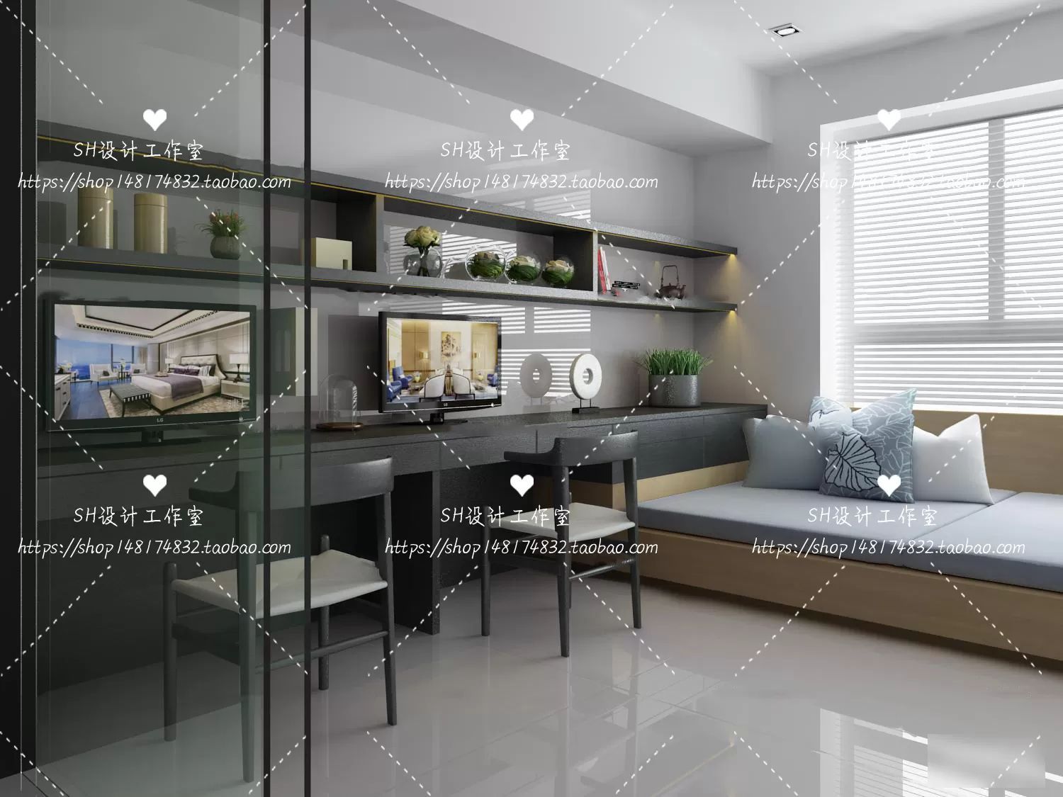 CHILDREN ROOM 3D SCENES – VRAY RENDER – 256