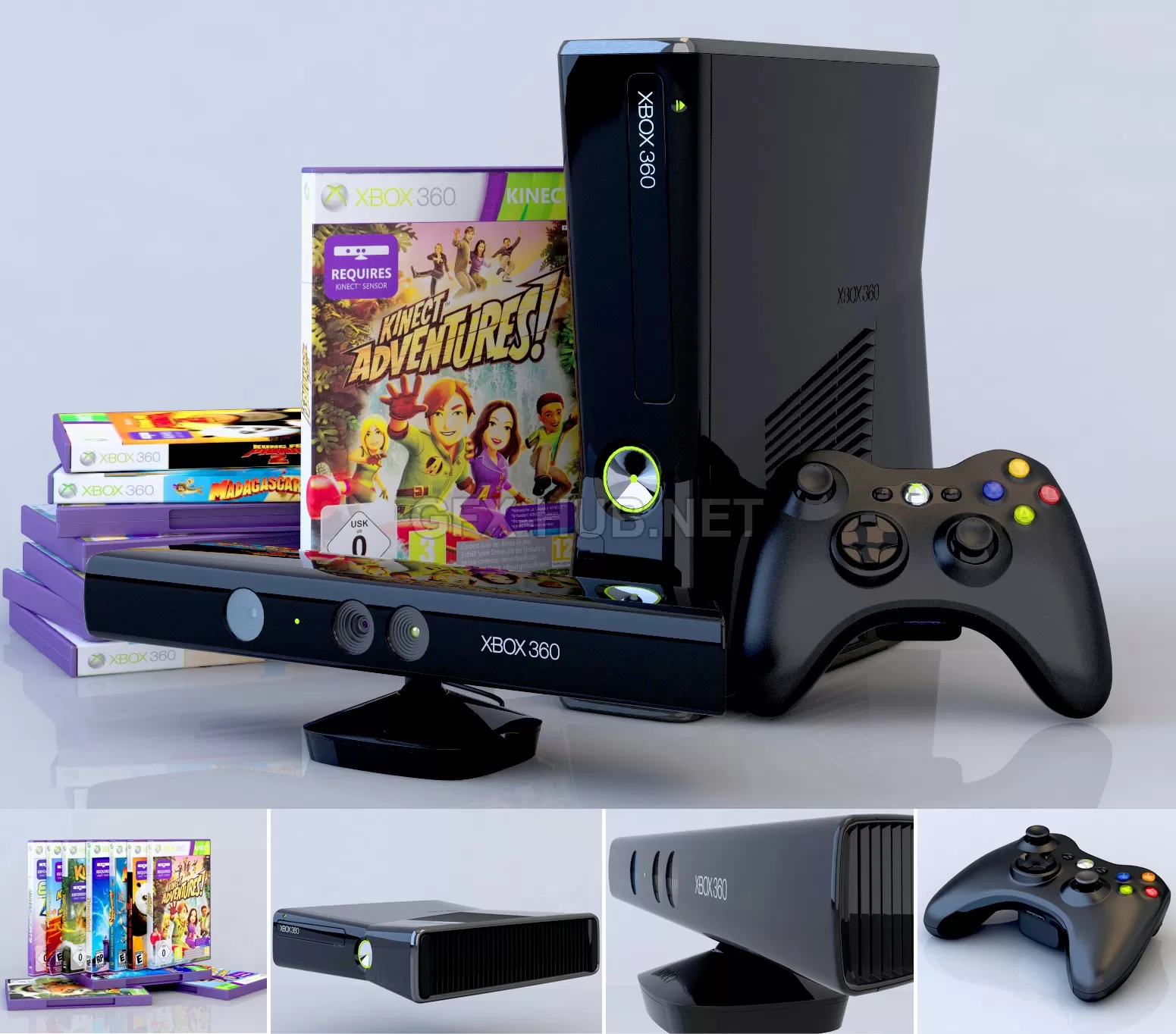 Acc_XBOX 360 Kinect – 205235