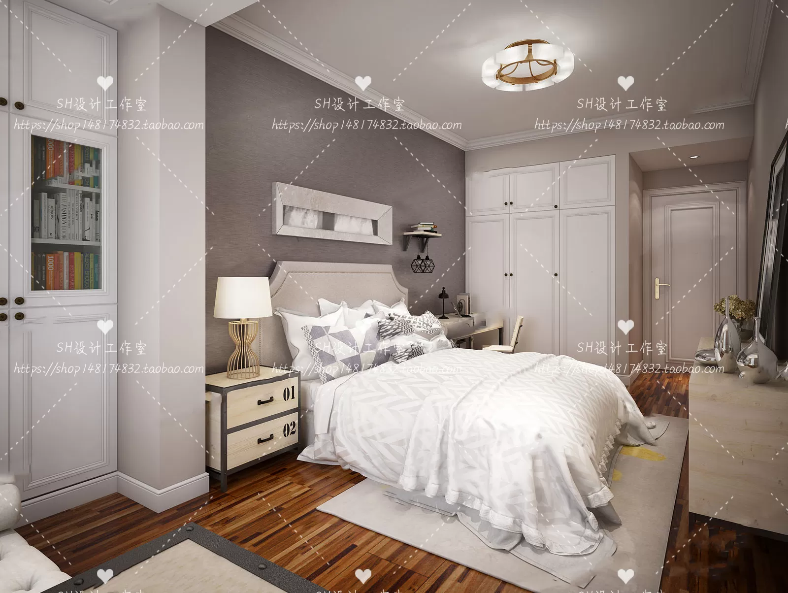 CHILDREN ROOM 3D SCENES – VRAY RENDER – 299