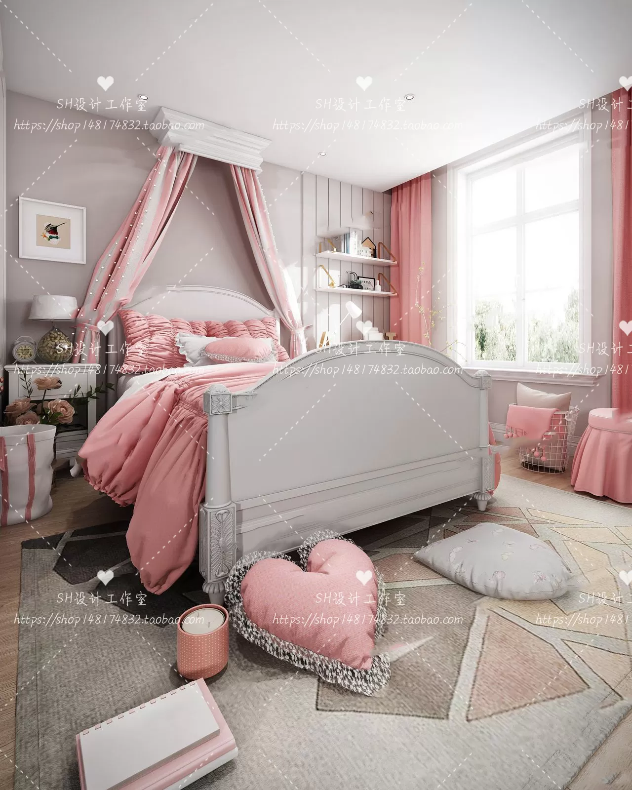 CHILDREN ROOM 3D SCENES – VRAY RENDER – 315