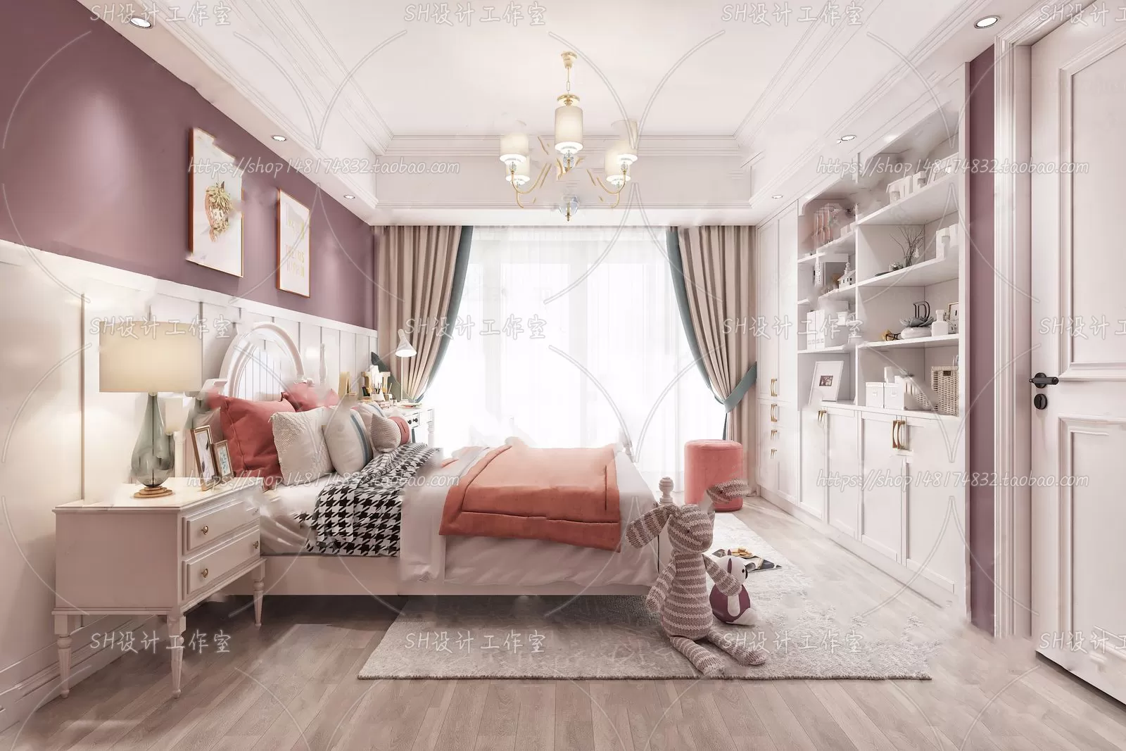 CHILDREN ROOM 3D SCENES – VRAY RENDER – 393 CHILDREN ROOM 3D SCENES – VRAY RENDER – 393