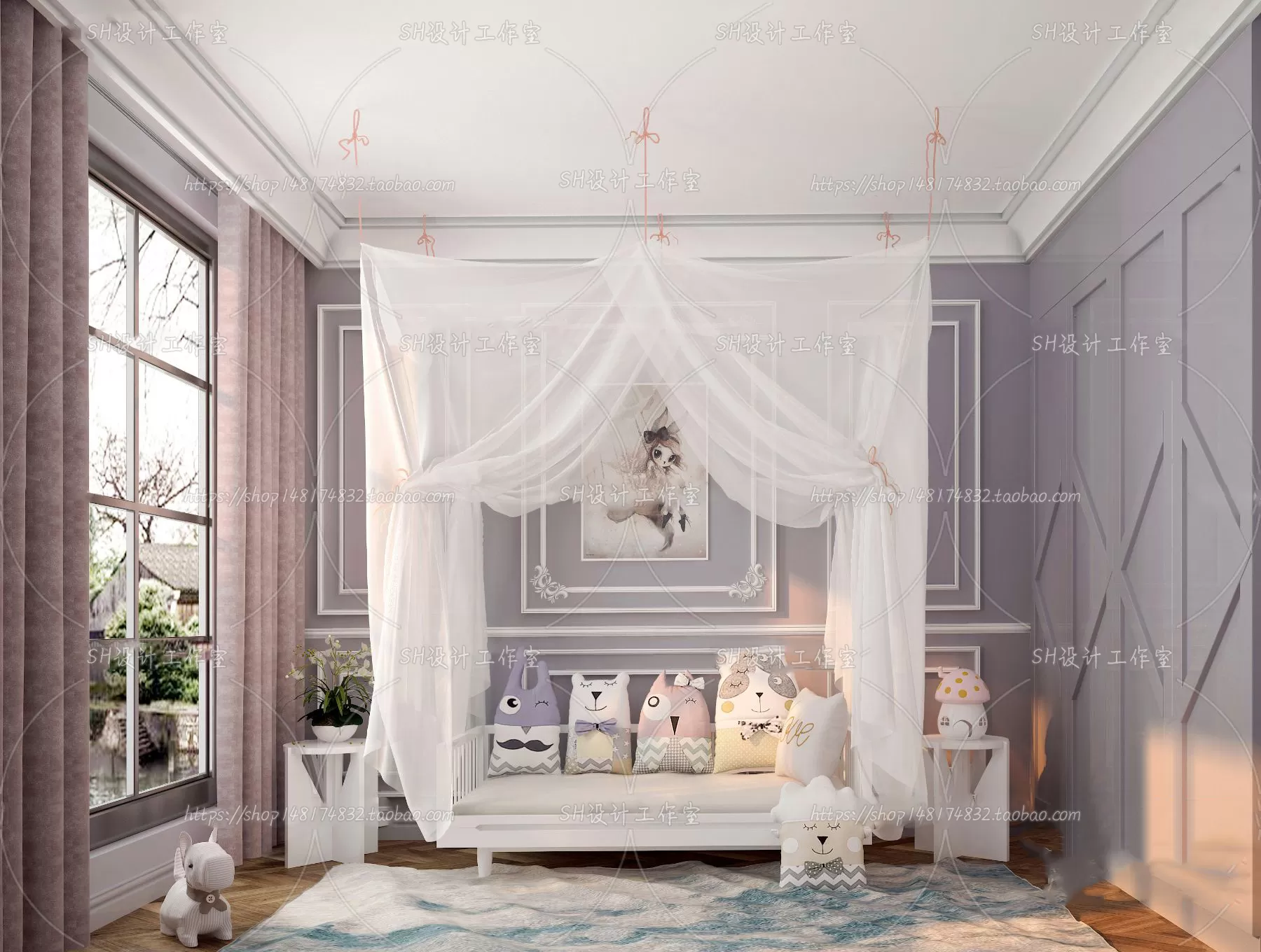 CHILDREN ROOM 3D SCENES – VRAY RENDER – 396 CHILDREN ROOM 3D SCENES – VRAY RENDER – 396