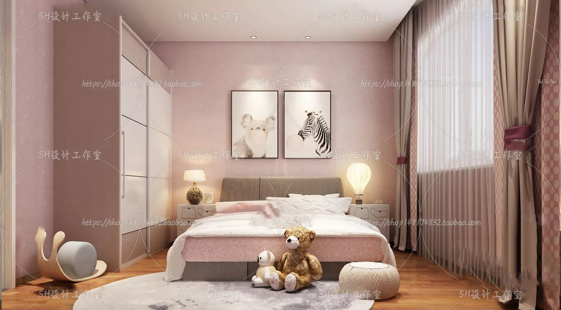CHILDREN ROOM 3D SCENES – VRAY RENDER – 397 CHILDREN ROOM 3D SCENES – VRAY RENDER – 397