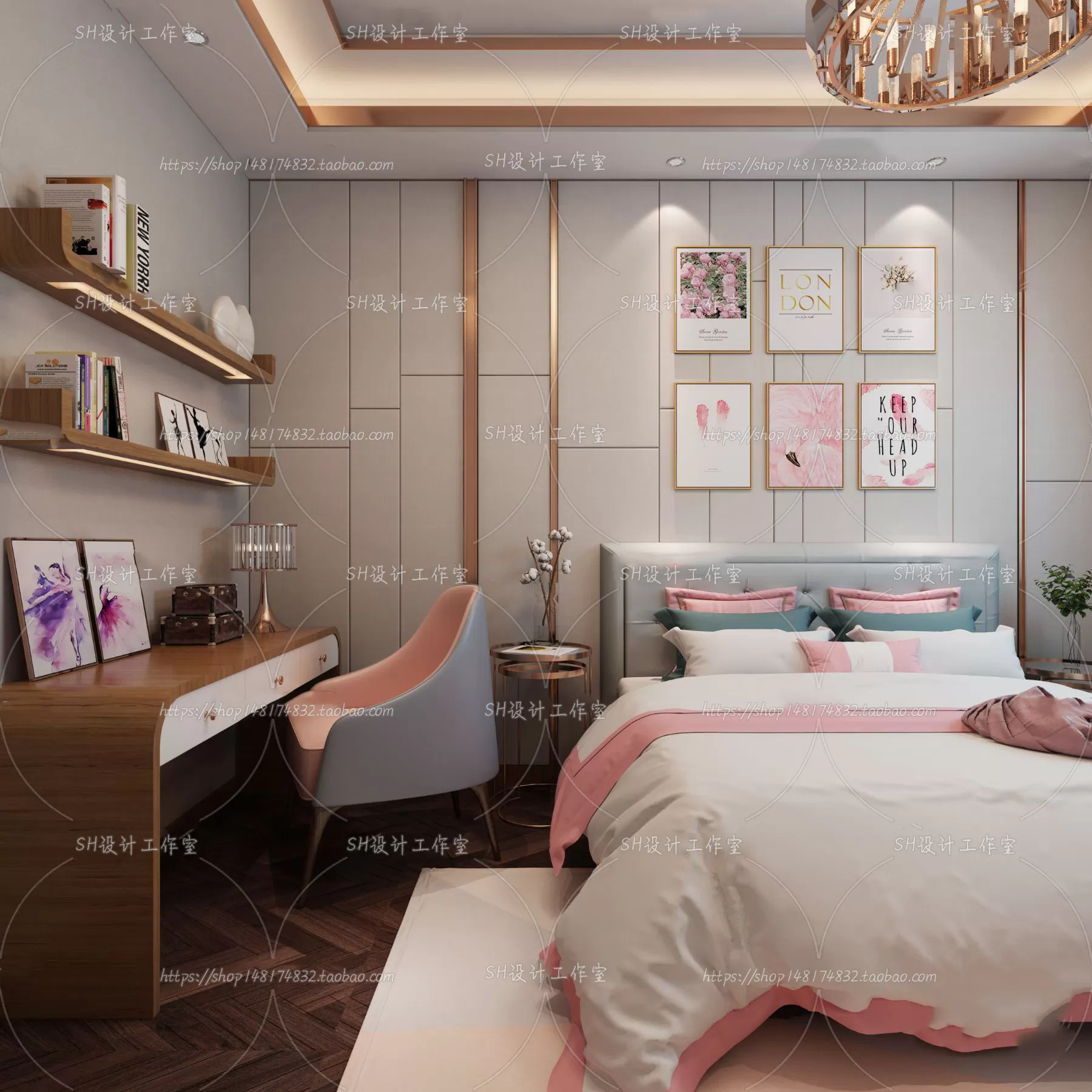 CHILDREN ROOM 3D SCENES – VRAY RENDER – 399 CHILDREN ROOM 3D SCENES – VRAY RENDER – 399