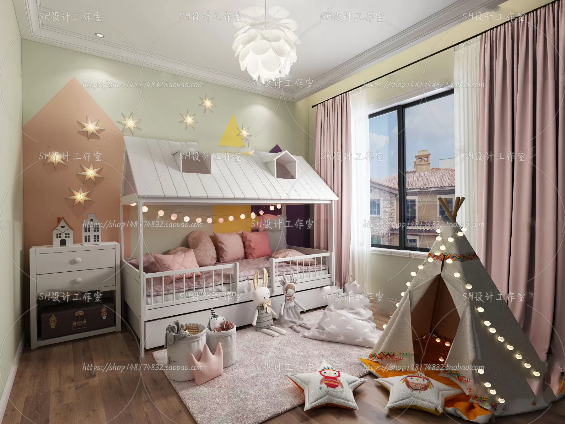 CHILDREN ROOM 3D SCENES – VRAY RENDER – 401 CHILDREN ROOM 3D SCENES – VRAY RENDER – 401