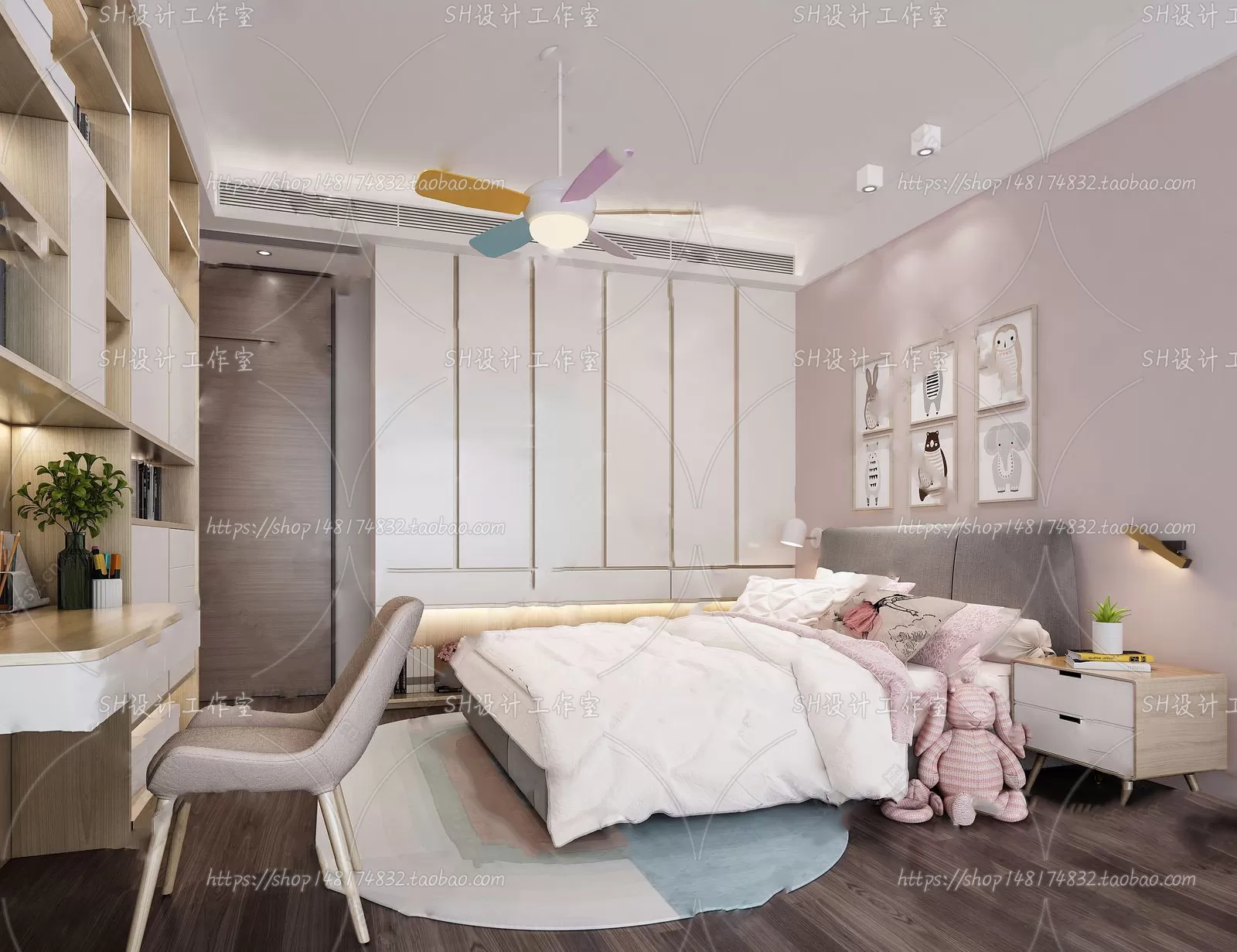 CHILDREN ROOM 3D SCENES – VRAY RENDER – 403 CHILDREN ROOM 3D SCENES – VRAY RENDER – 403