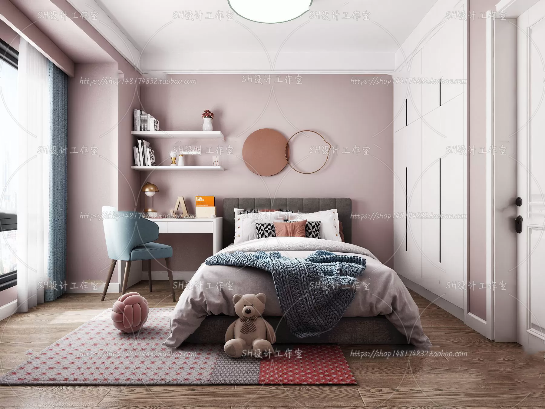 CHILDREN ROOM 3D SCENES – VRAY RENDER – 404 CHILDREN ROOM 3D SCENES – VRAY RENDER – 404