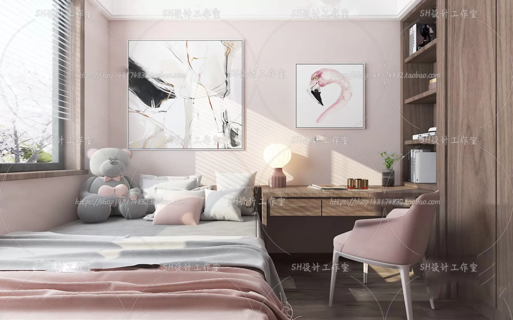 CHILDREN ROOM 3D SCENES – VRAY RENDER – 409 CHILDREN ROOM 3D SCENES – VRAY RENDER – 409