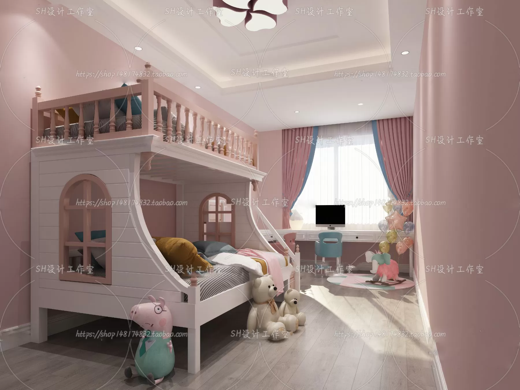 CHILDREN ROOM 3D SCENES – VRAY RENDER – 410 CHILDREN ROOM 3D SCENES – VRAY RENDER – 410
