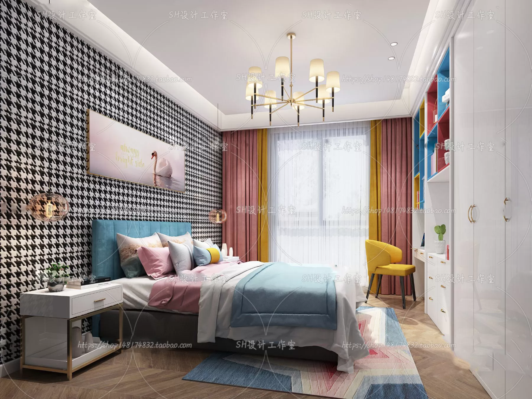 CHILDREN ROOM 3D SCENES – VRAY RENDER – 417 CHILDREN ROOM 3D SCENES – VRAY RENDER – 417