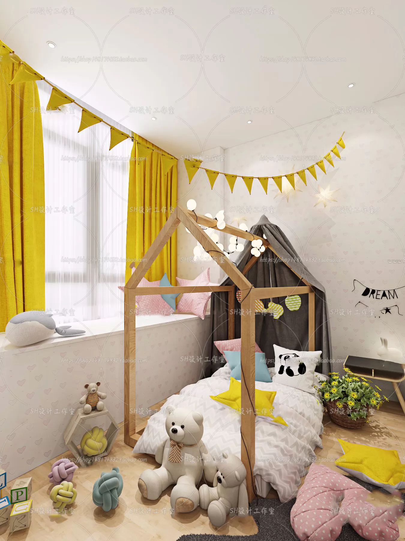 CHILDREN ROOM 3D SCENES – VRAY RENDER – 418 CHILDREN ROOM 3D SCENES – VRAY RENDER – 418