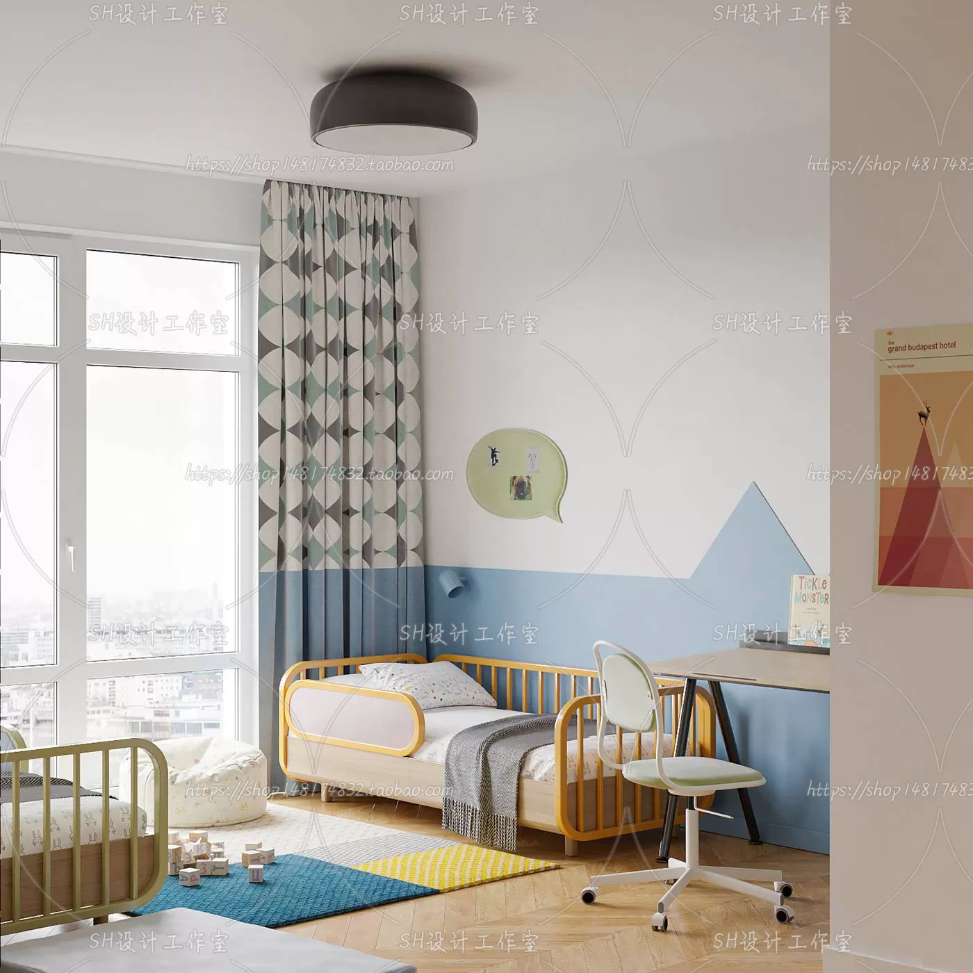 CHILDREN ROOM 3D SCENES – VRAY RENDER – 426 CHILDREN ROOM 3D SCENES – VRAY RENDER – 426