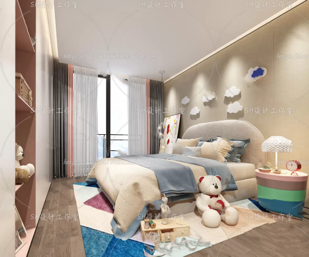 CHILDREN ROOM 3D SCENES – VRAY RENDER – 427 CHILDREN ROOM 3D SCENES – VRAY RENDER – 427