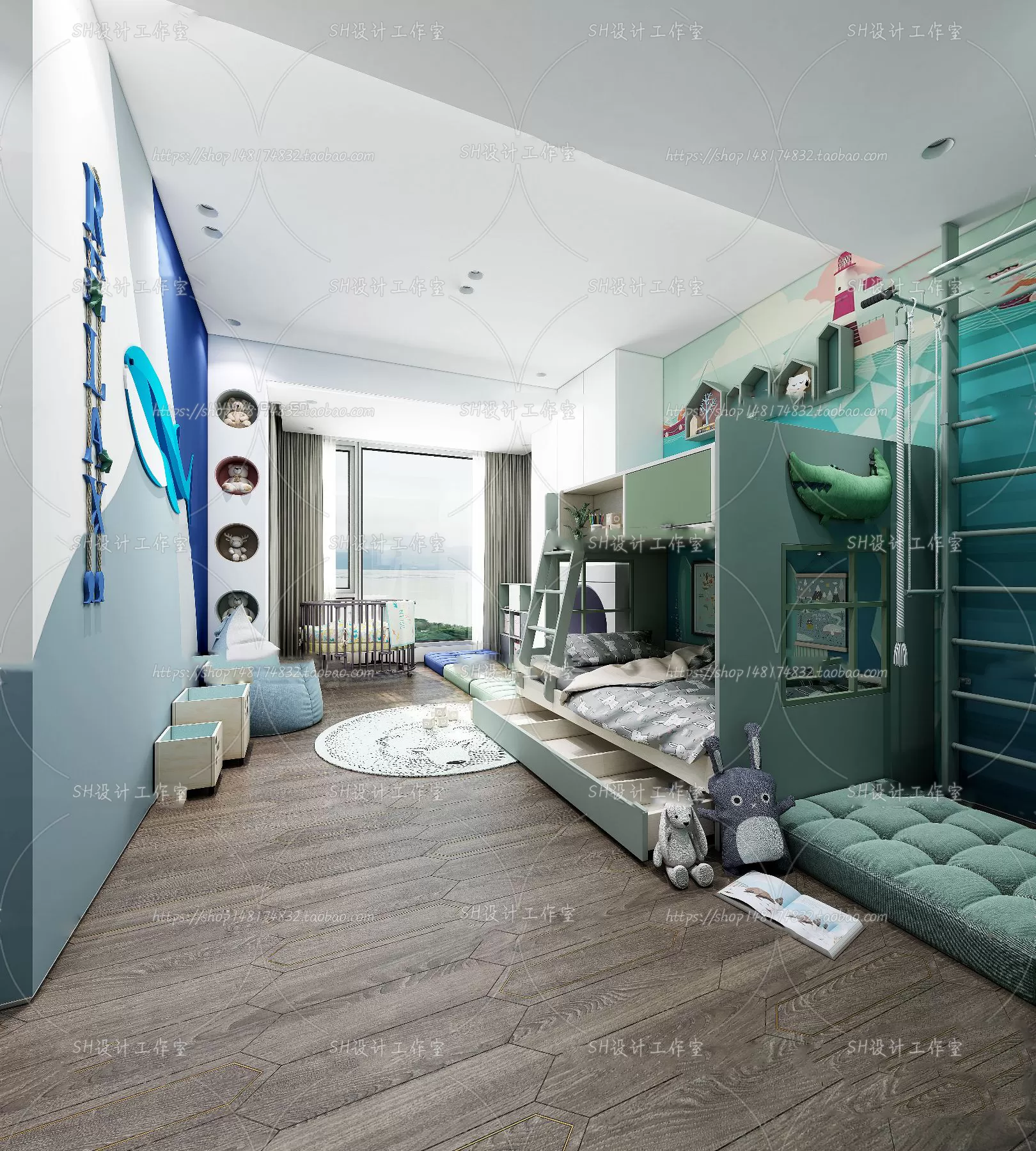 CHILDREN ROOM 3D SCENES – VRAY RENDER – 433 CHILDREN ROOM 3D SCENES – VRAY RENDER – 433