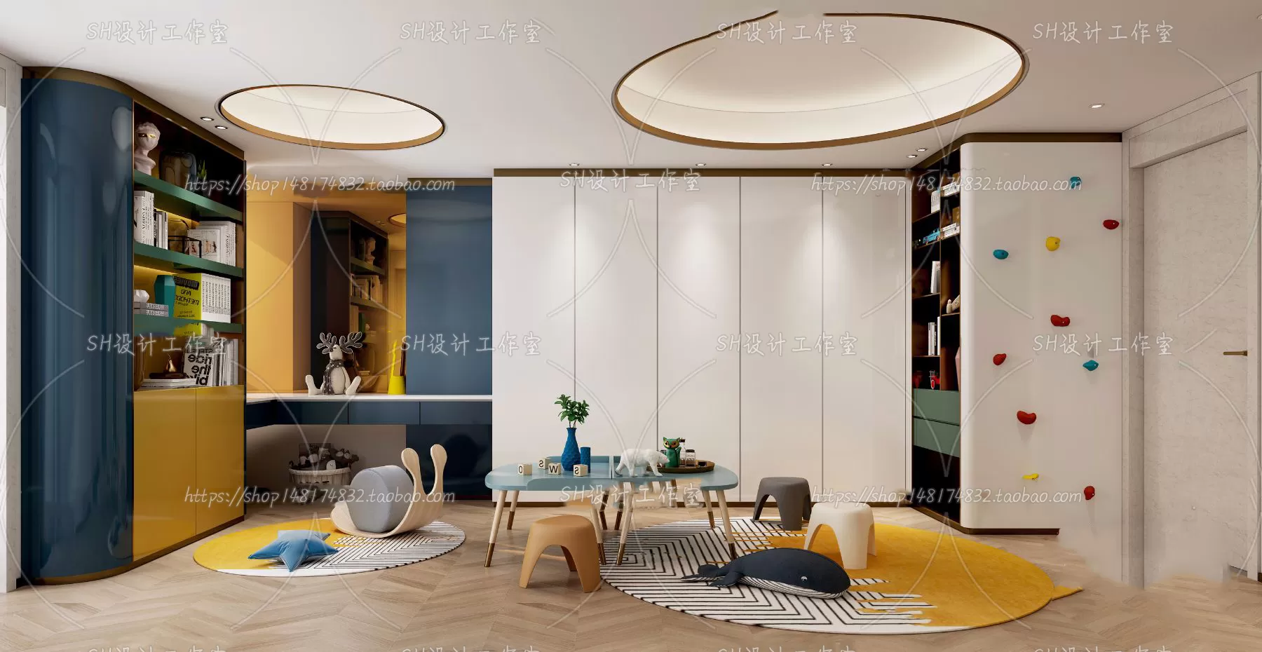 CHILDREN ROOM 3D SCENES – VRAY RENDER – 438 CHILDREN ROOM 3D SCENES – VRAY RENDER – 438