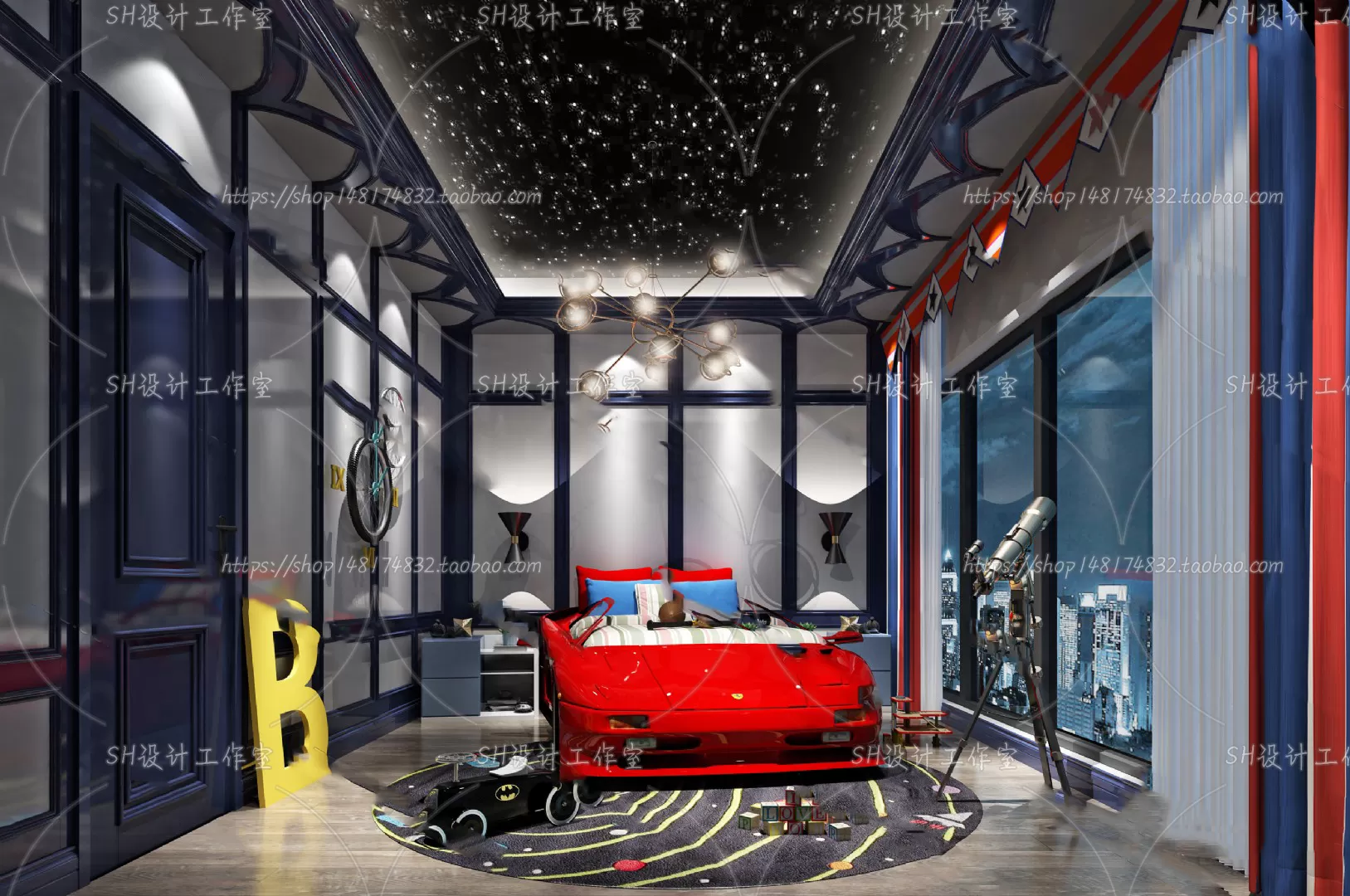 CHILDREN ROOM 3D SCENES – VRAY RENDER – 443 CHILDREN ROOM 3D SCENES – VRAY RENDER – 443