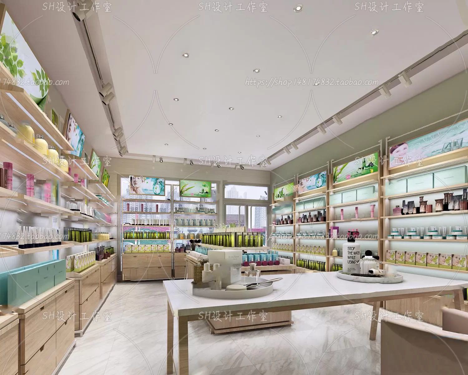 CHILDREN STORE 3D SCENES – VRAY RENDER – 15