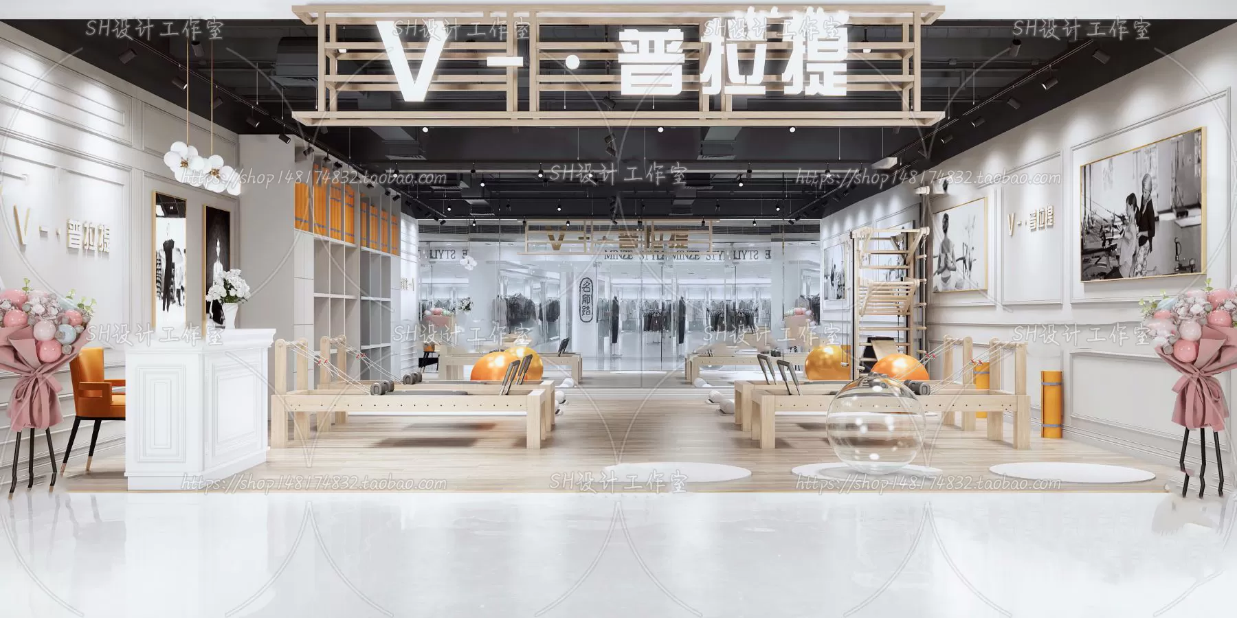 CHILDREN STORE 3D SCENES – VRAY RENDER – 53