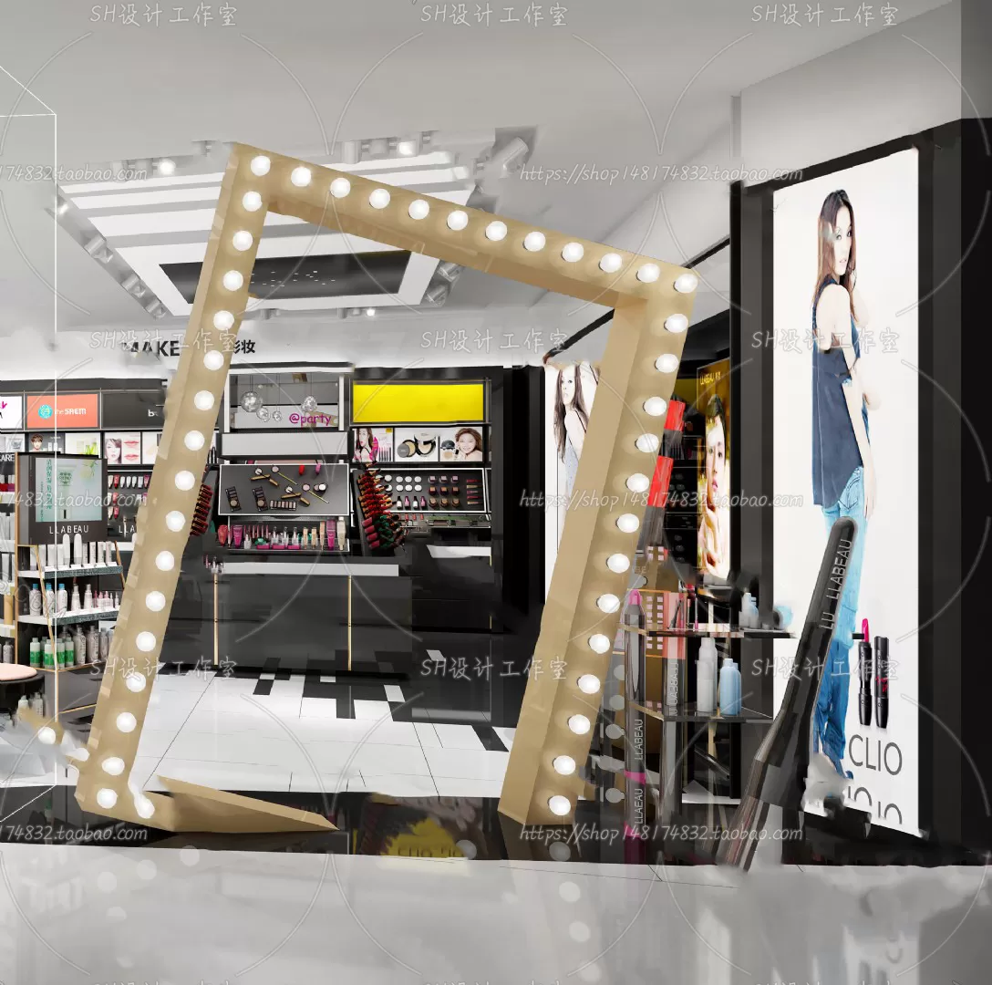 CHILDREN STORE 3D SCENES – VRAY RENDER – 54