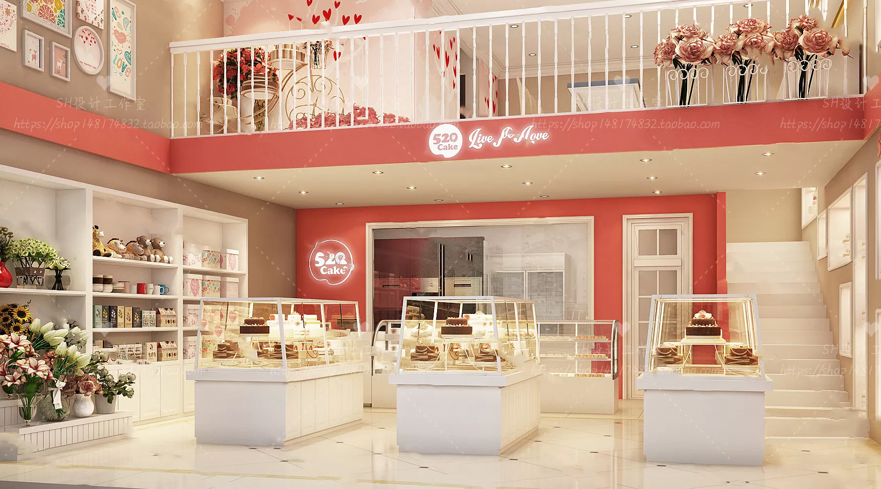 COFFEE SHOP 3D SCENES – VRAY RENDER – 08