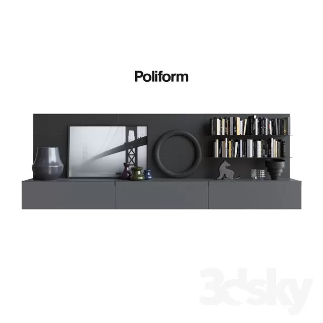 3DSKYMODEL – Shelf – Wardrobe – 85