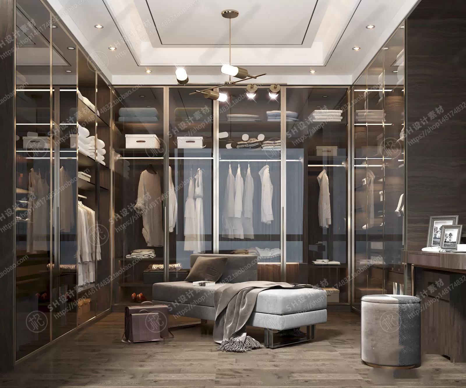 DRESSING ROOM 3D SCENES – VRAY RENDER – 01