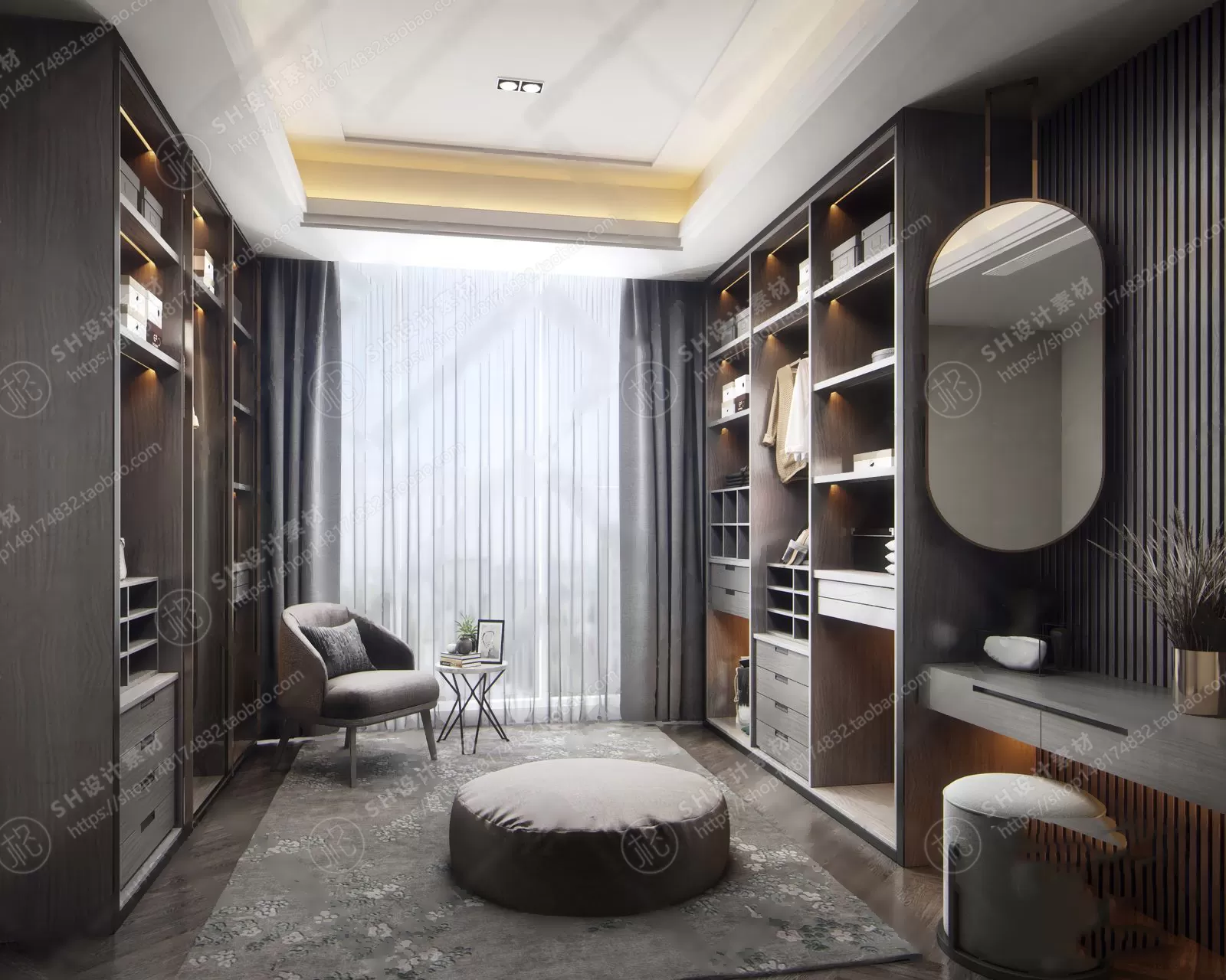 DRESSING ROOM 3D SCENES – VRAY RENDER – 05