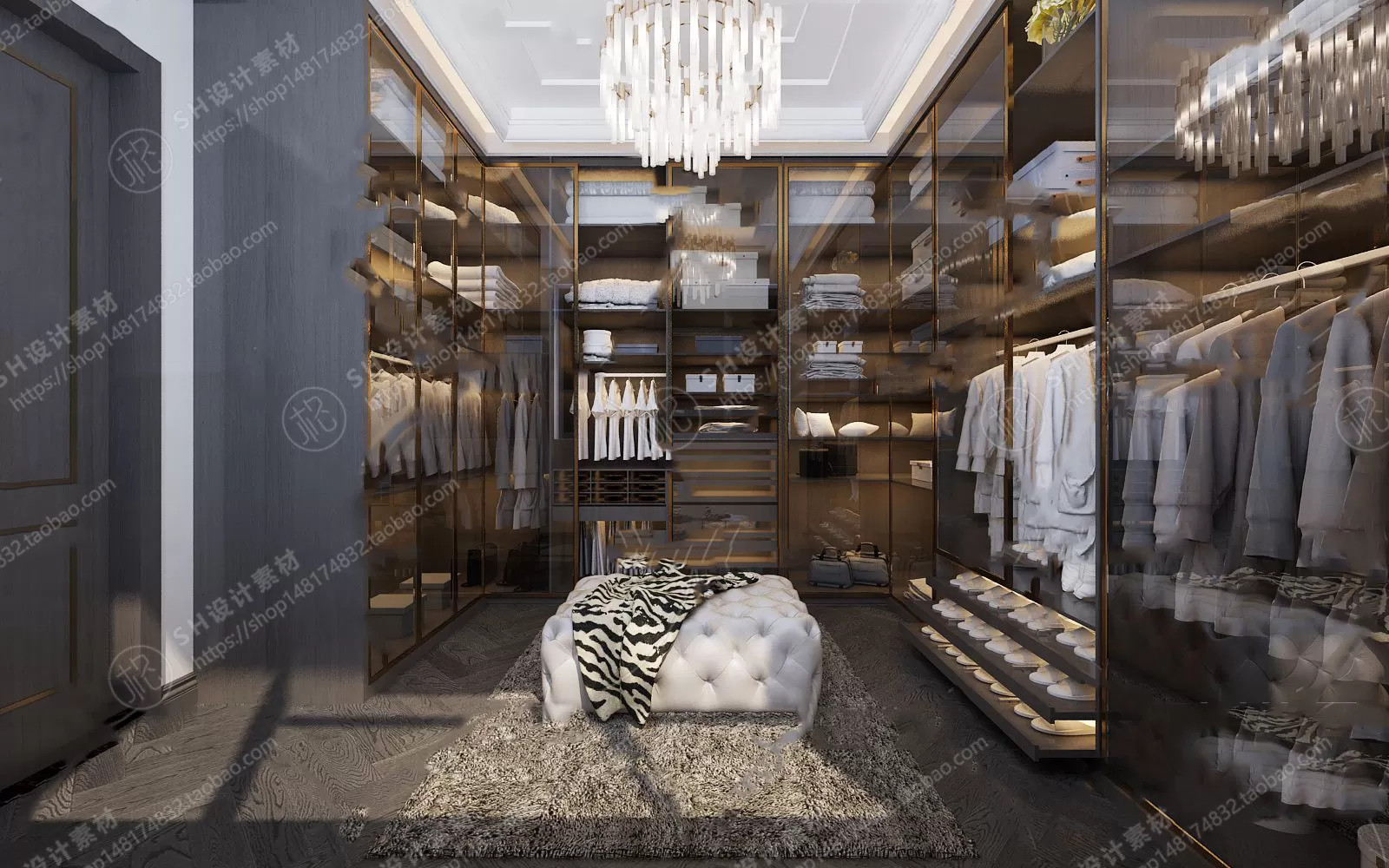DRESSING ROOM 3D SCENES – VRAY RENDER – 08