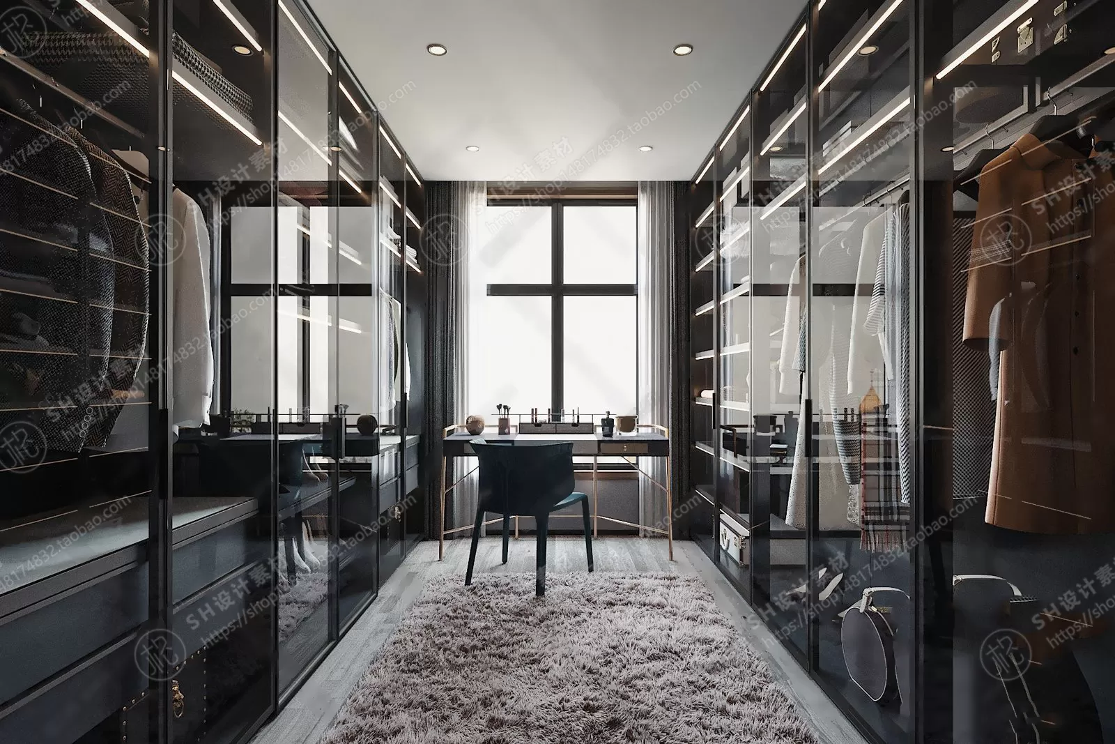 DRESSING ROOM 3D SCENES – VRAY RENDER – 13