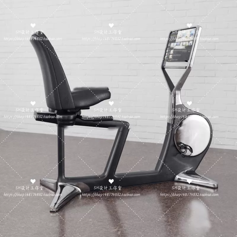 GYM AND YOGA 3D SCENES – VRAY RENDER – 084