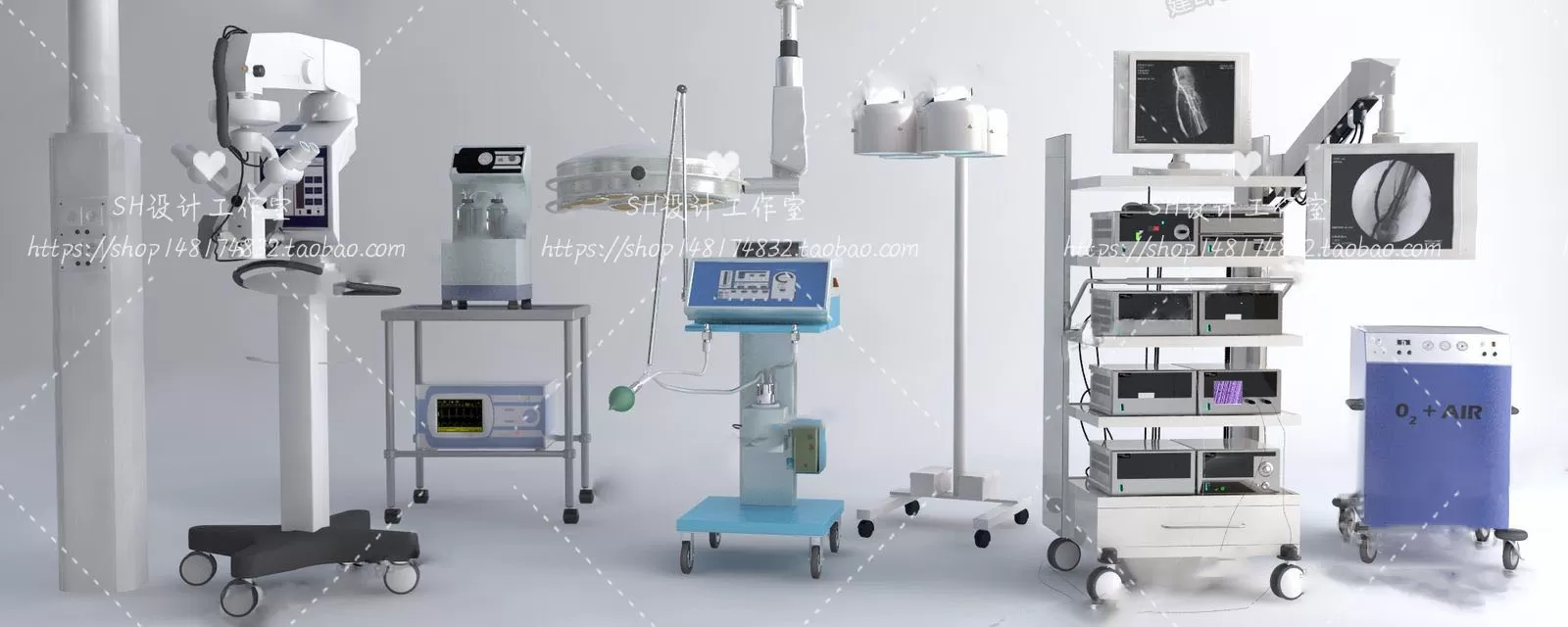 HOSPITAL 3D SCENES – VRAY RENDER – 002