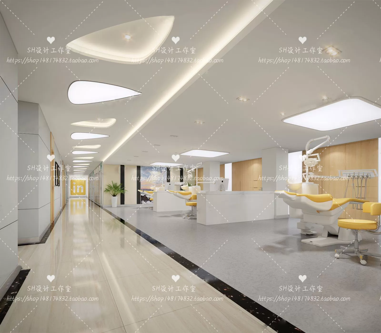 HOSPITAL 3D SCENES – VRAY RENDER – 009