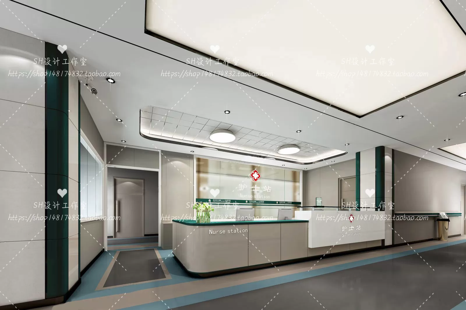 HOSPITAL 3D SCENES – VRAY RENDER – 010