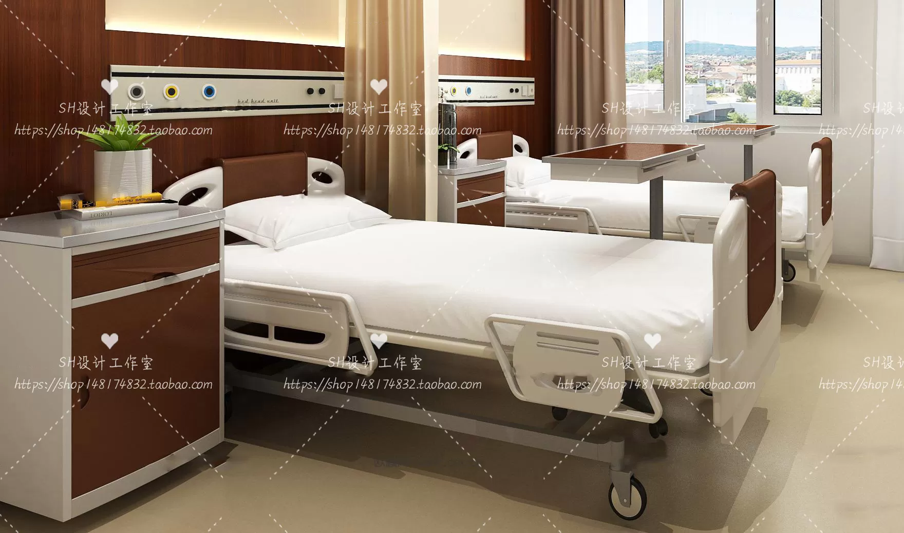 HOSPITAL 3D SCENES – VRAY RENDER – 017